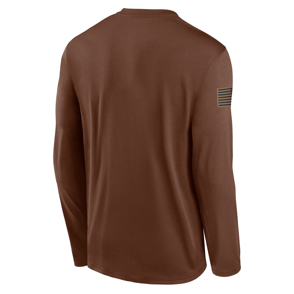 Men's Nike Brown Ohio State Buckeyes 2026 Military Appreciation Dri-FIT ...
