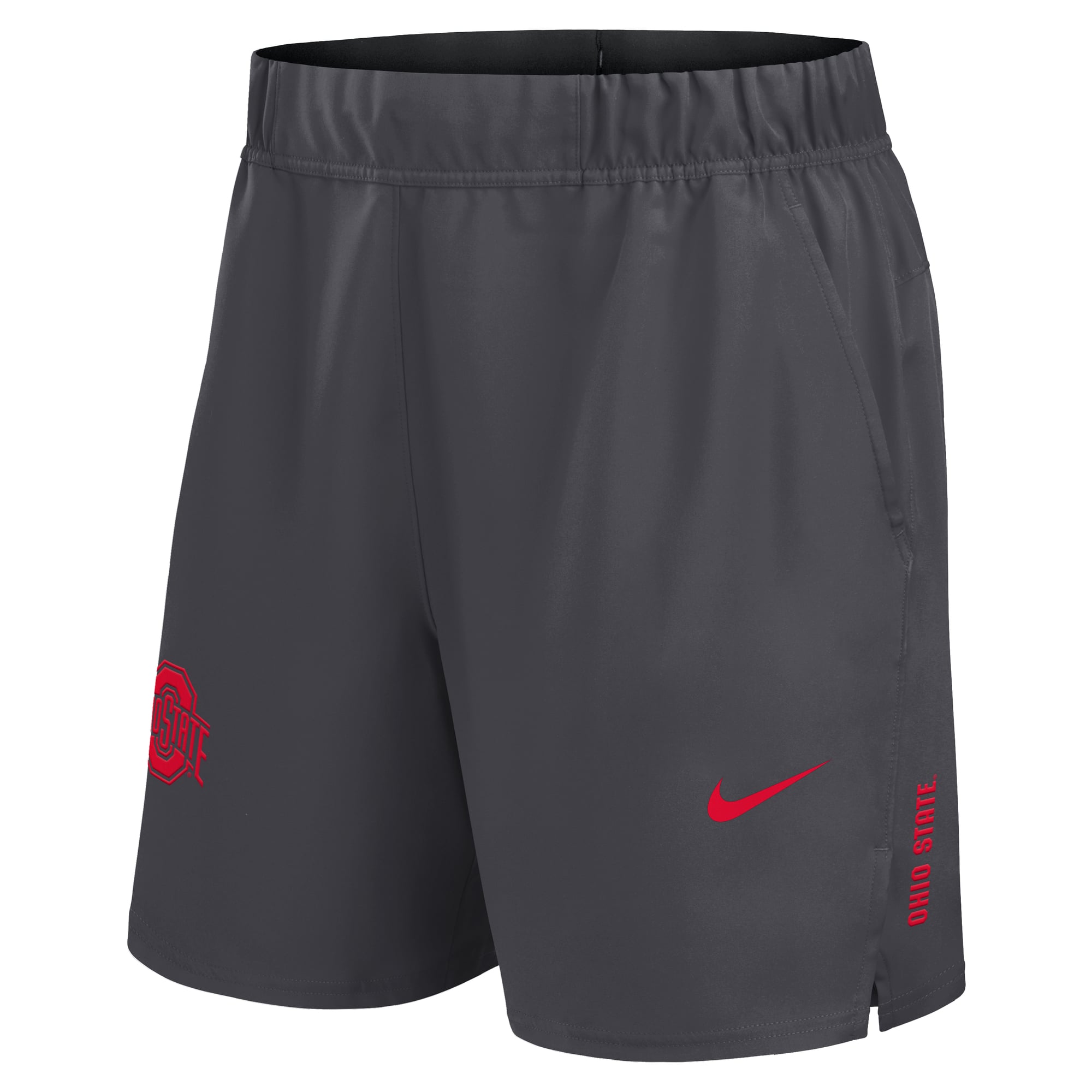 Short Nike Primetime Victory Dri-FIT pour homme, couleur charbon, Ohio State Buckeyes