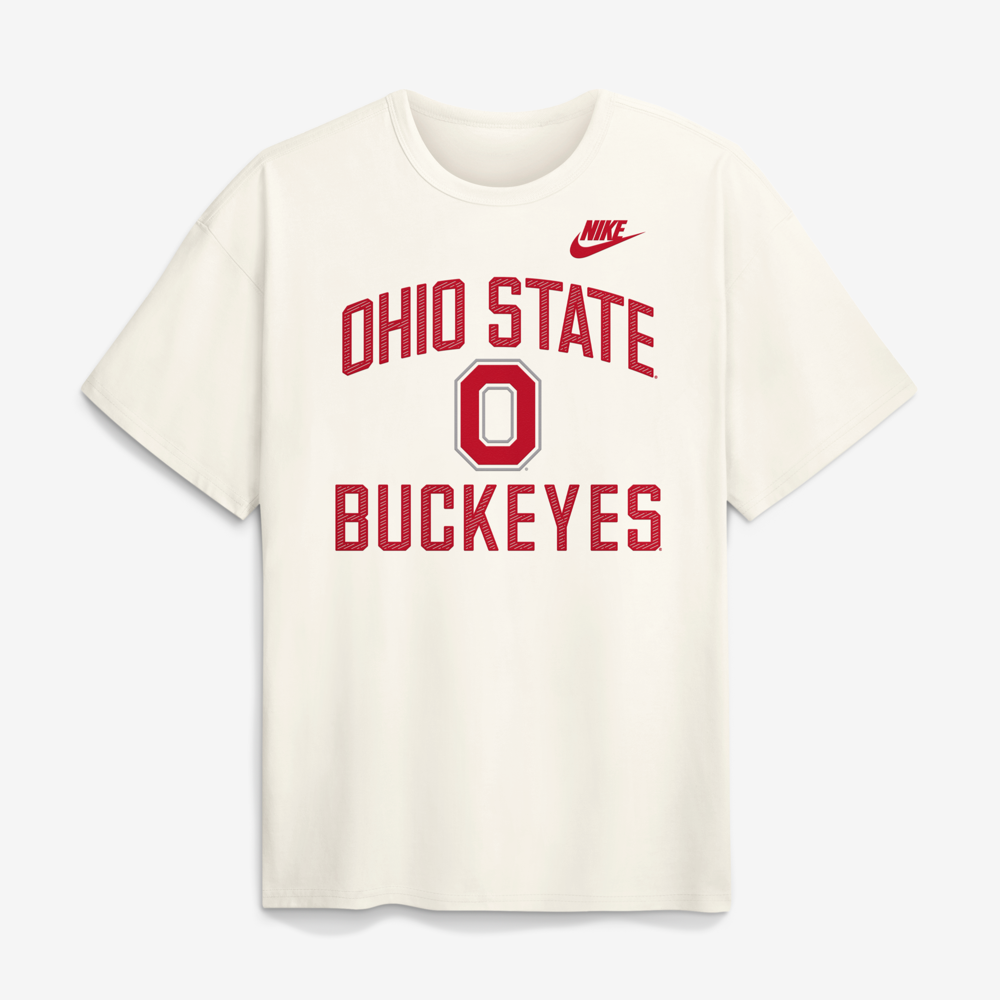 T-shirt Nike crème Ohio State Buckeyes Legacy Max90 pour homme