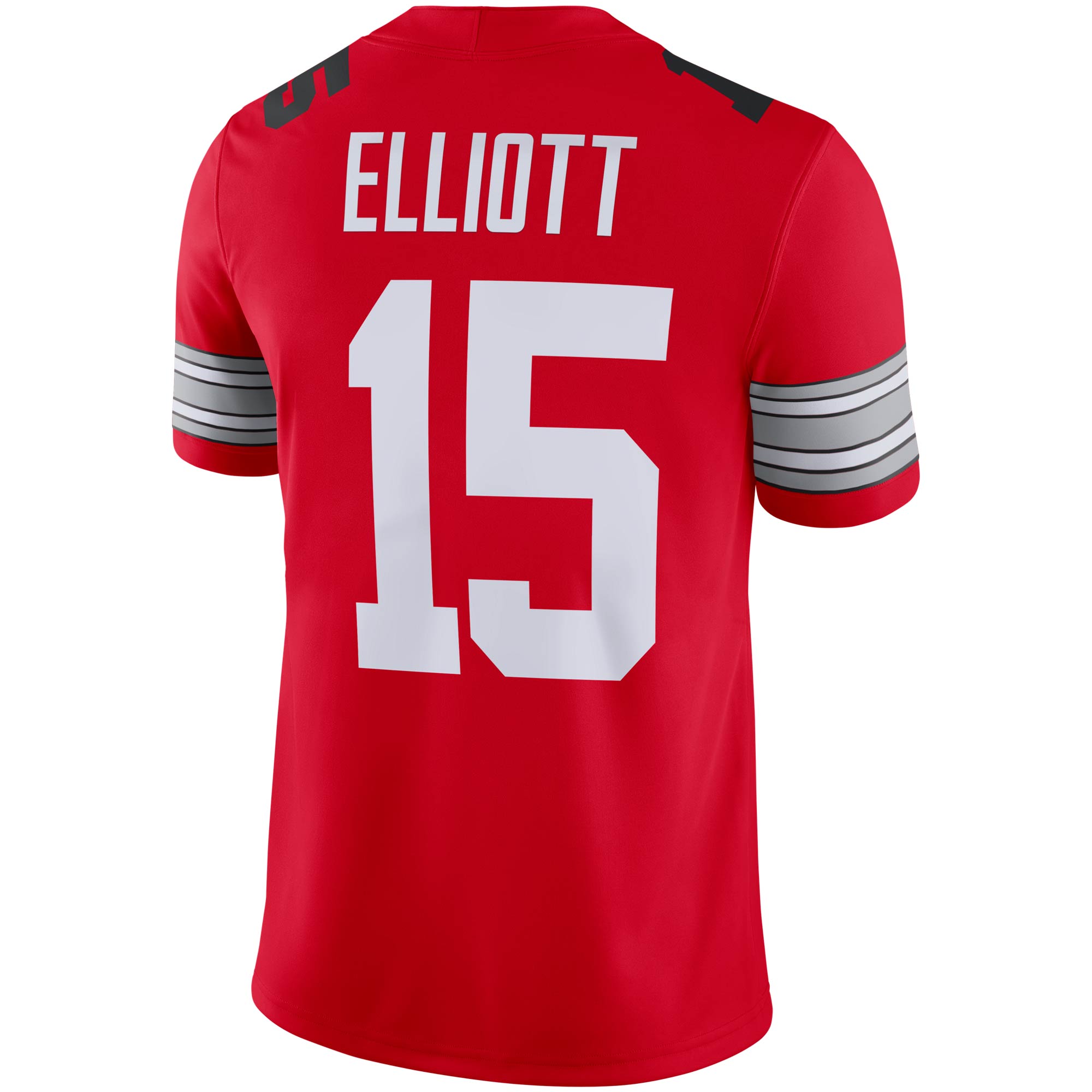 Men s Nike Ezekiel Elliott Scarlet Ohio State Buckeyes Alumni Player Game Jersey