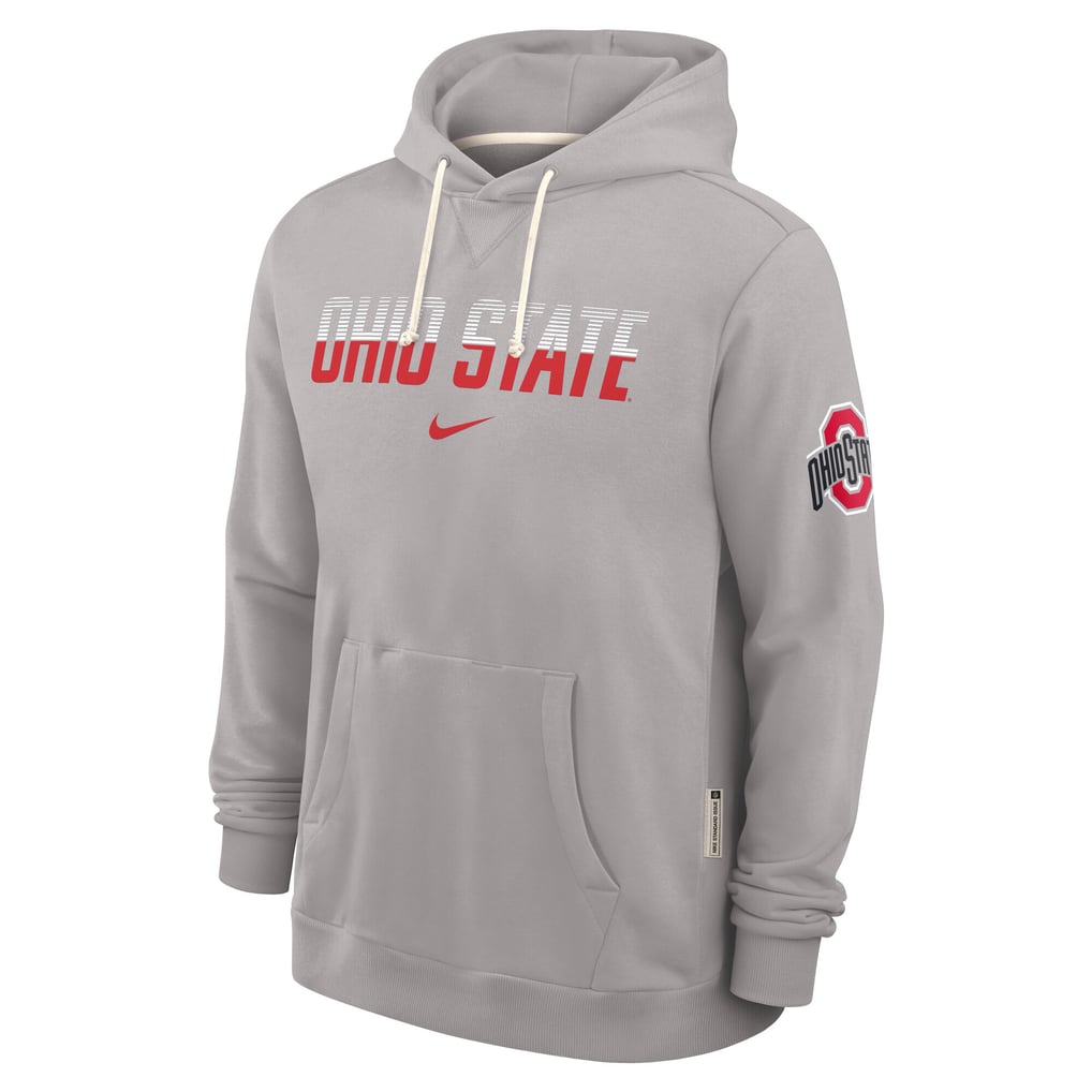 Men's Nike Gray Ohio State Buckeyes 2026 Sideline Standard Issue Dri ...