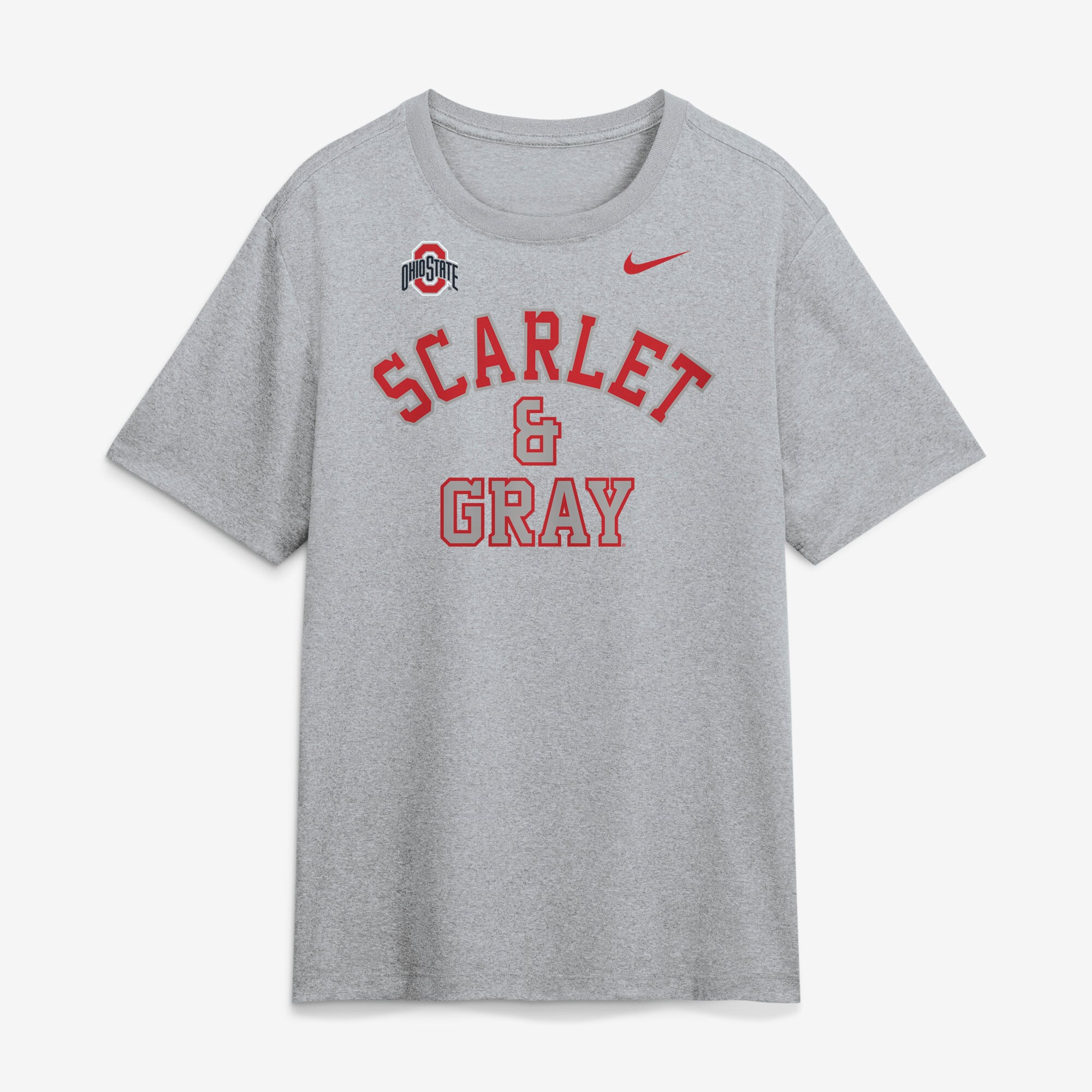 Men's Nike  Scarlet Ohio State Buckeyes Primetime Arch Mantra Legend Dri-FIT T-Shirt