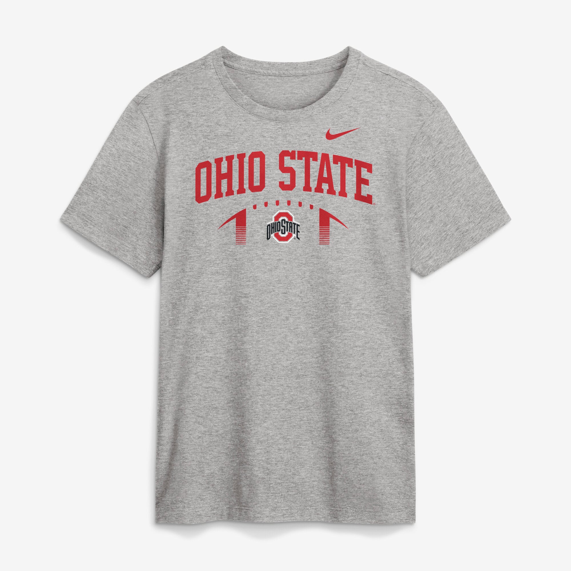 T-shirt Nike Scarlet Ohio State Buckeyes Primetime Football Icon pour homme
