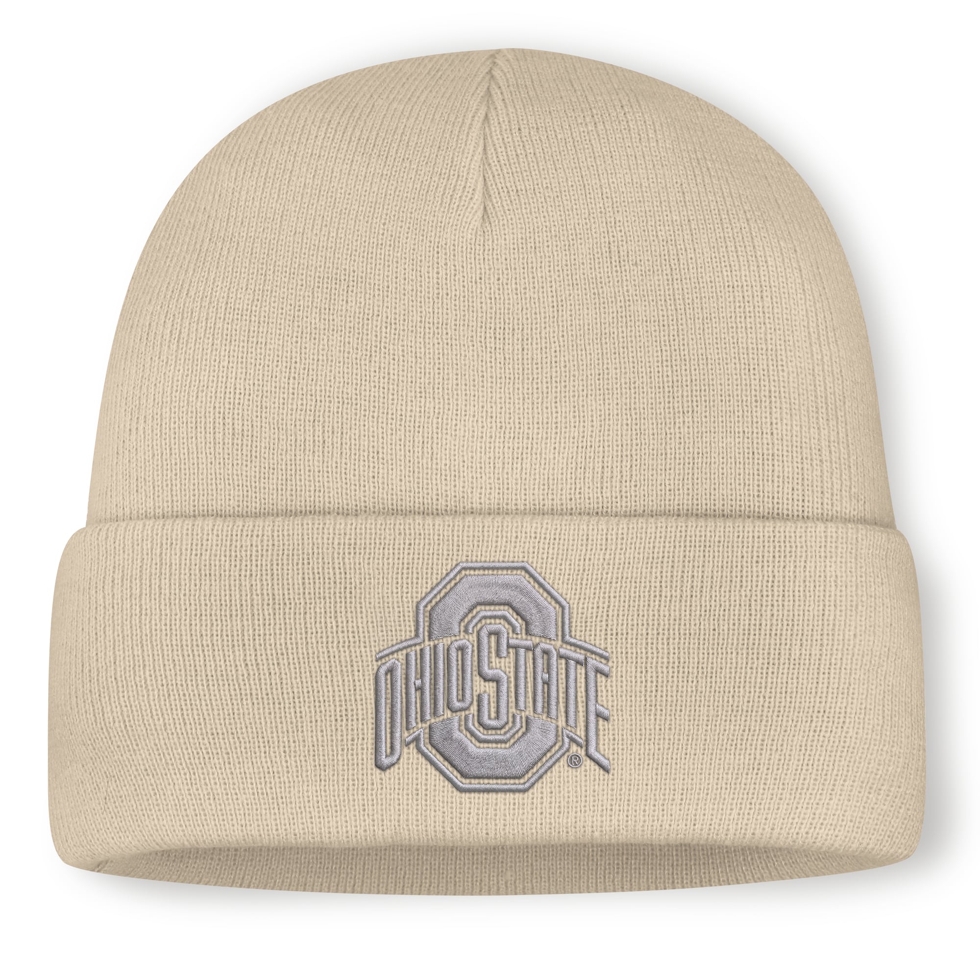 Bonnet utilitaire à revers Nike Natural Ohio State Buckeyes pour homme