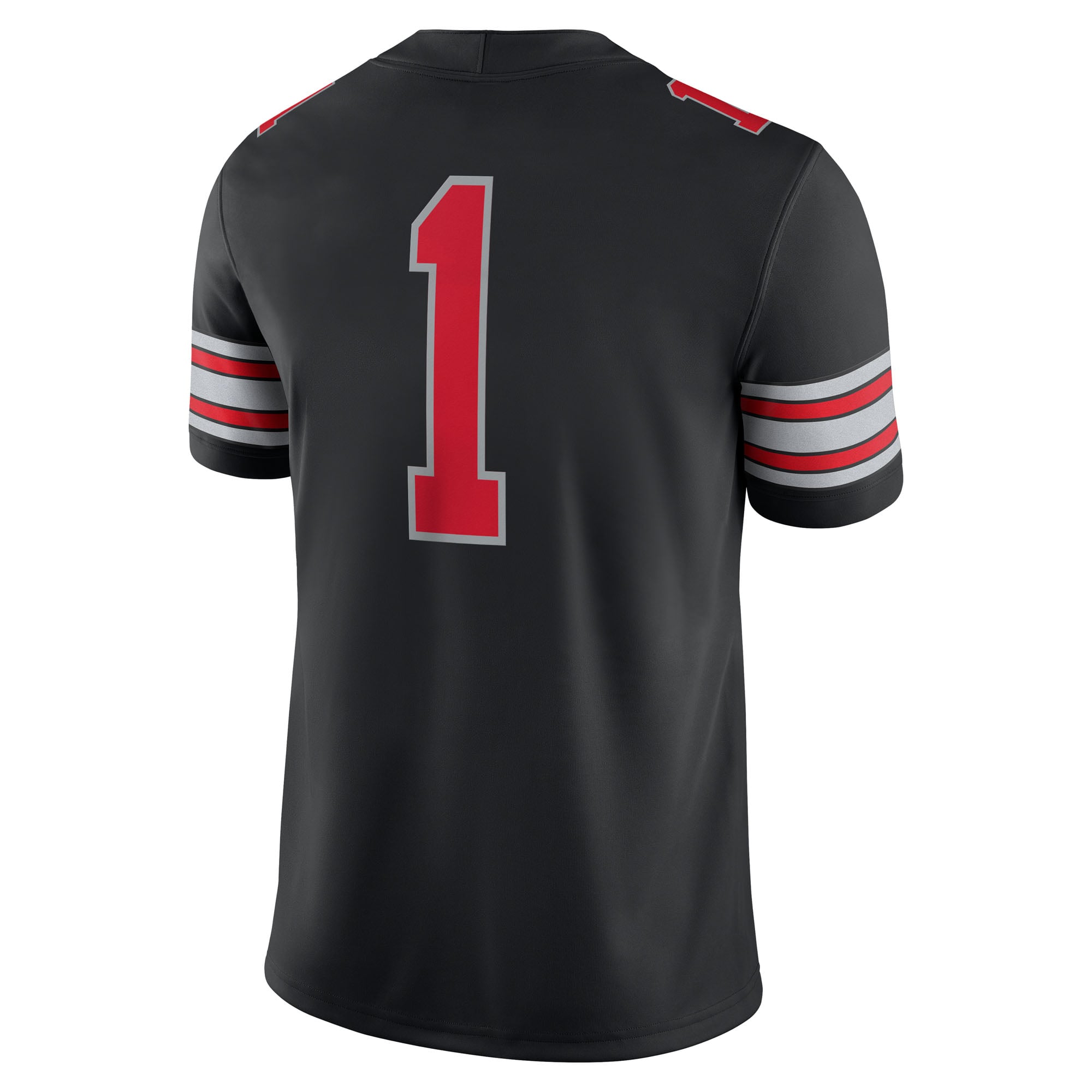 Men's Nike #1 Black Ohio State Buckeyes Alternate Game Football Jersey