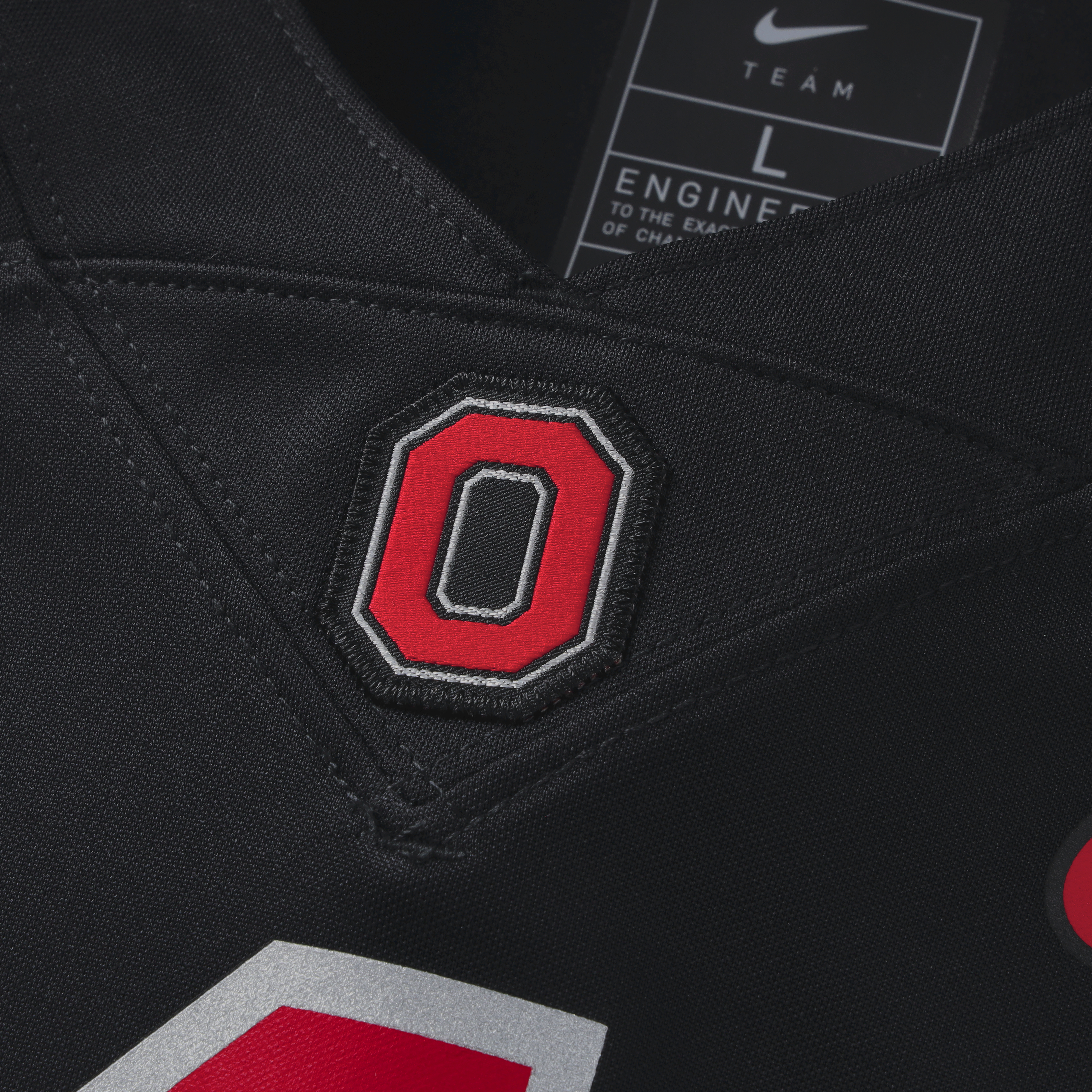 Men's Nike #1 Black Ohio State Buckeyes Alternate Game Football Jersey