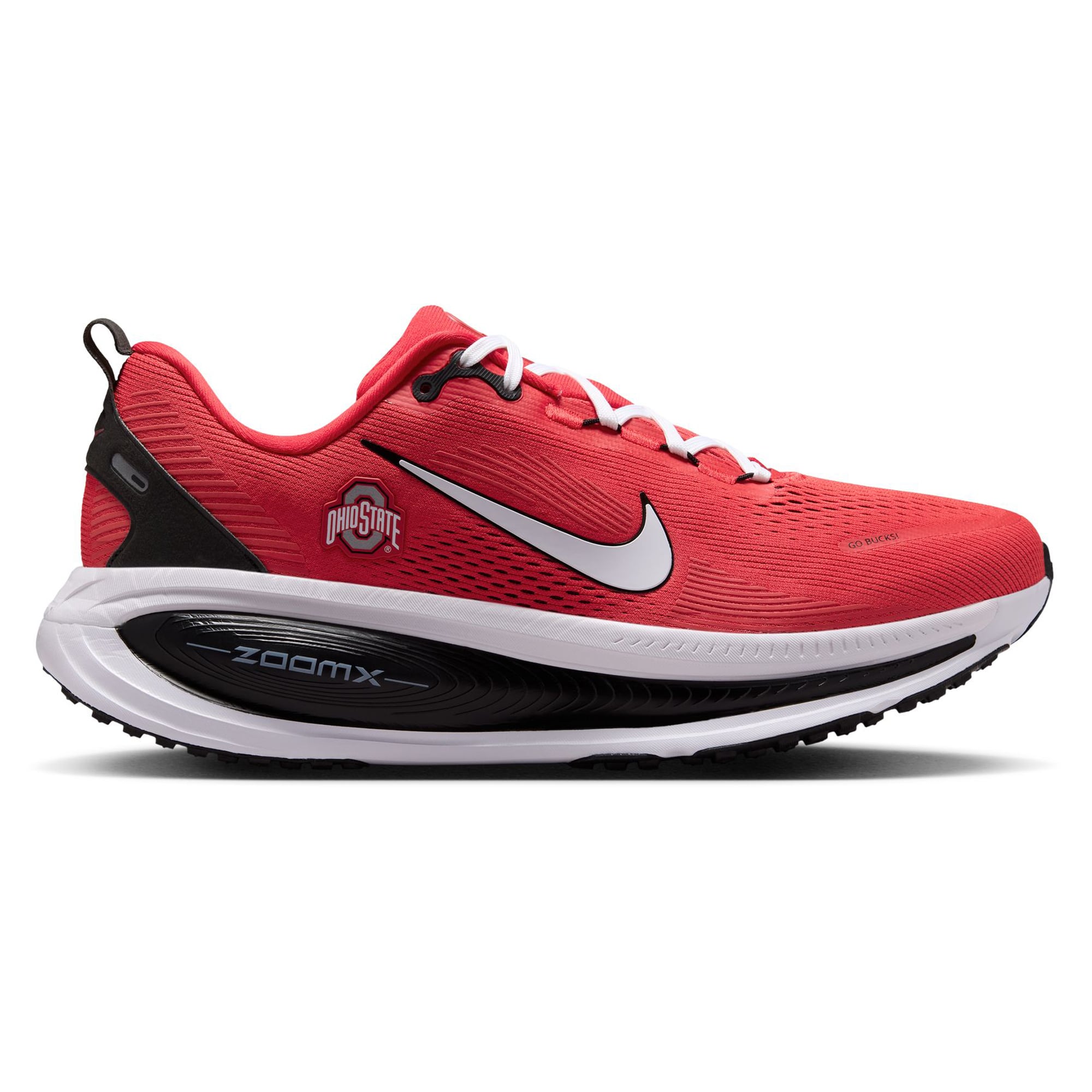 Men's Nike Ohio State Buckeyes Vomero 18 Running Shoes