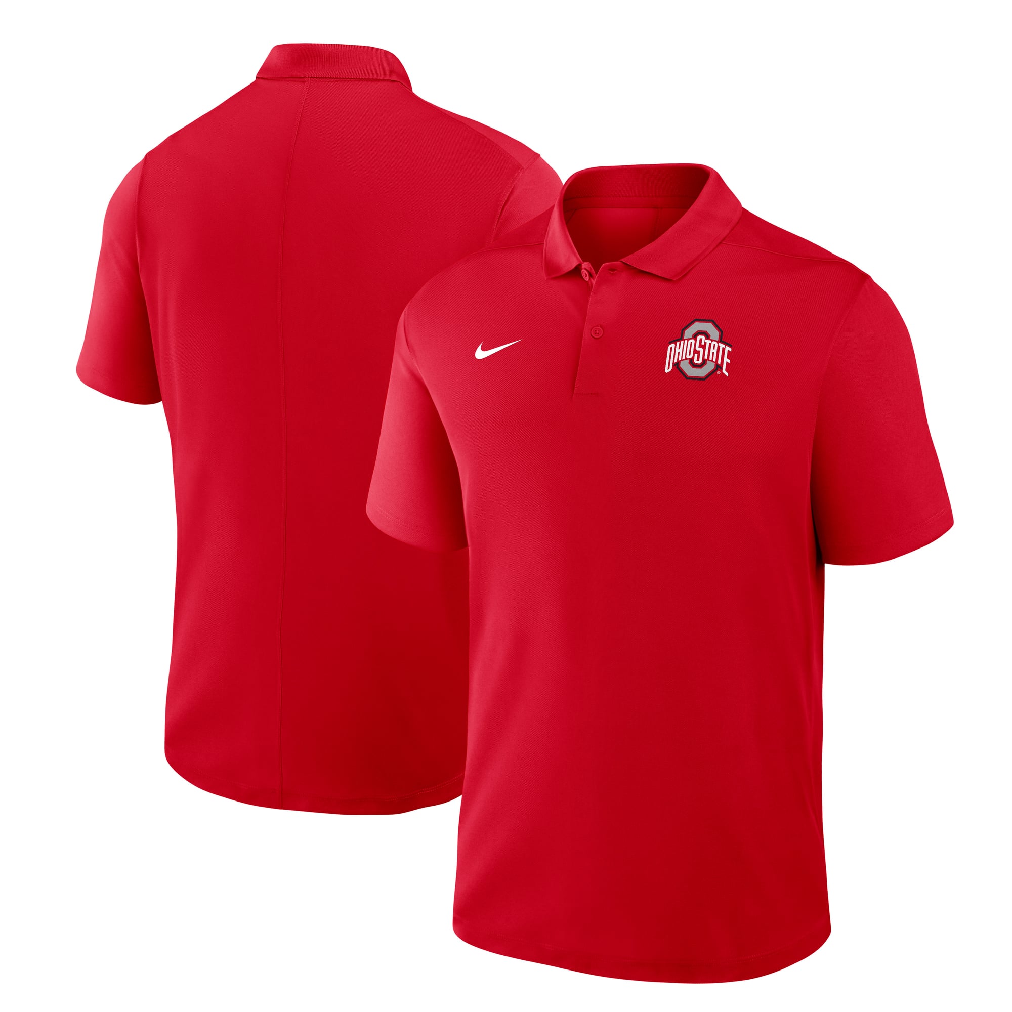 Men's Nike Scarlet Ohio State Buckeyes Dri-FIT Victory Polo