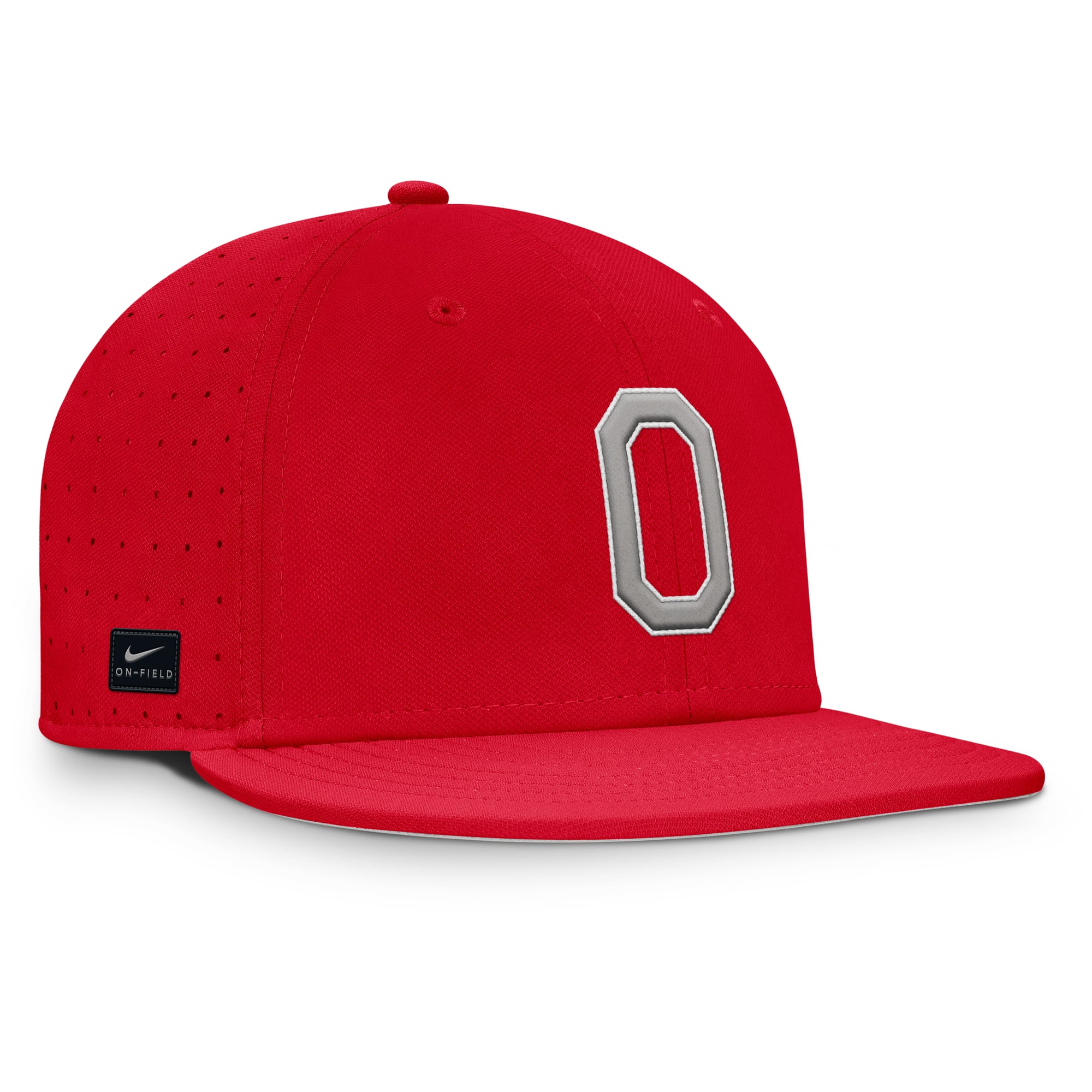 Casquette ajustée Nike Scarlet Ohio State Buckeyes Dugout True Dri-FIT pour homme