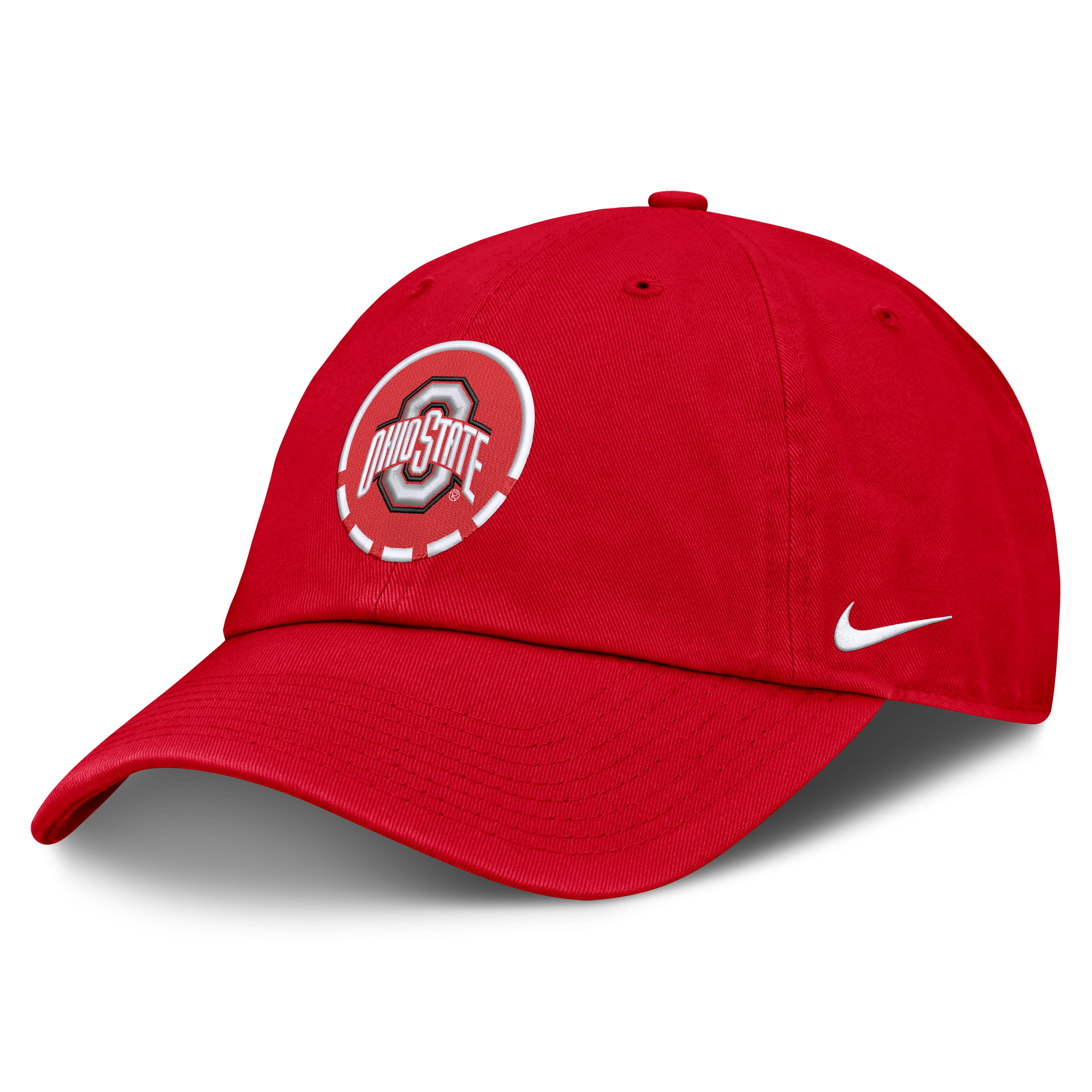 Casquette ajustable Nike Scarlet Ohio State Buckeyes Primetime Basketball Club pour homme