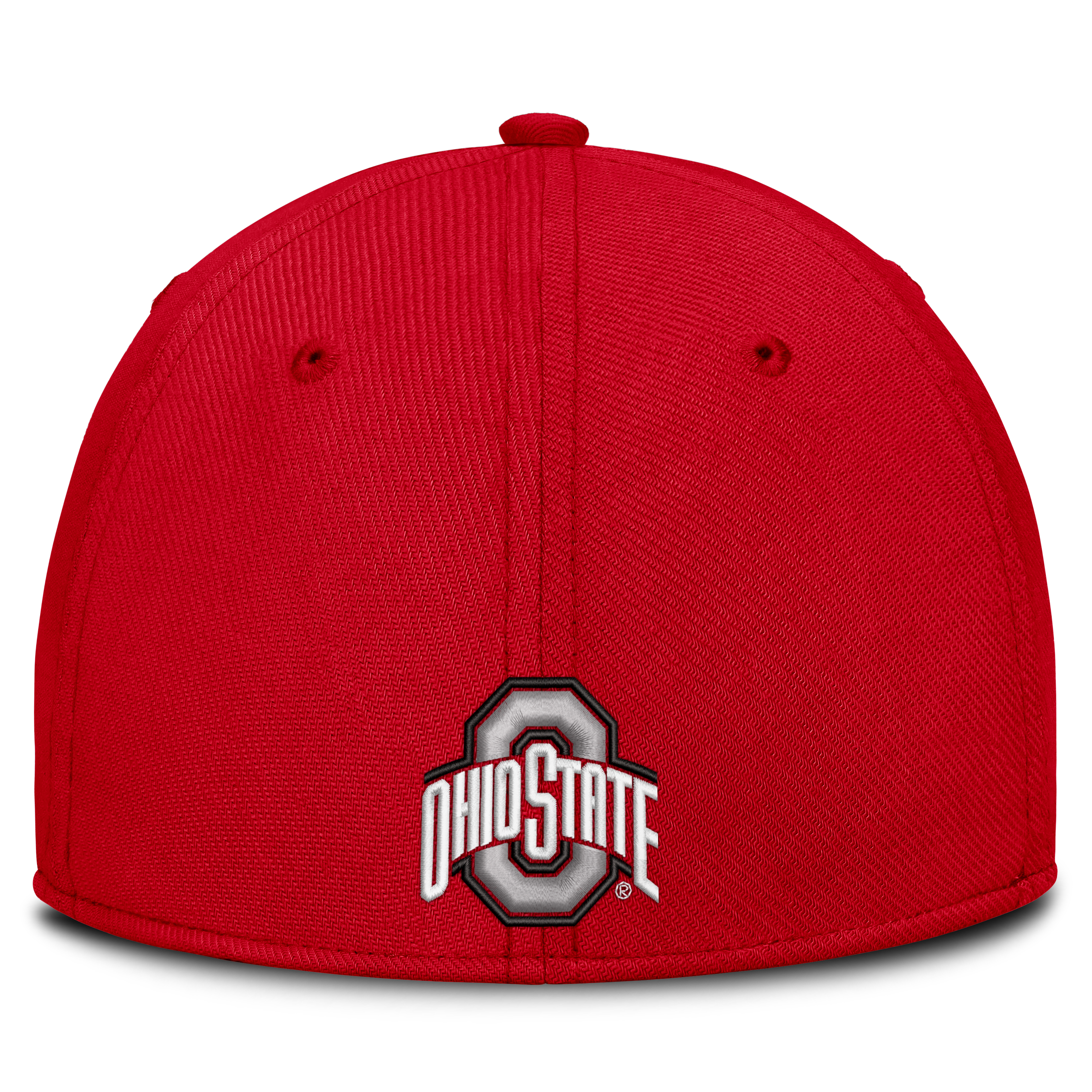 Casquette Nike Scarlet Ohio State Buckeyes Primetime Team Rise Dri-FIT Flex pour homme