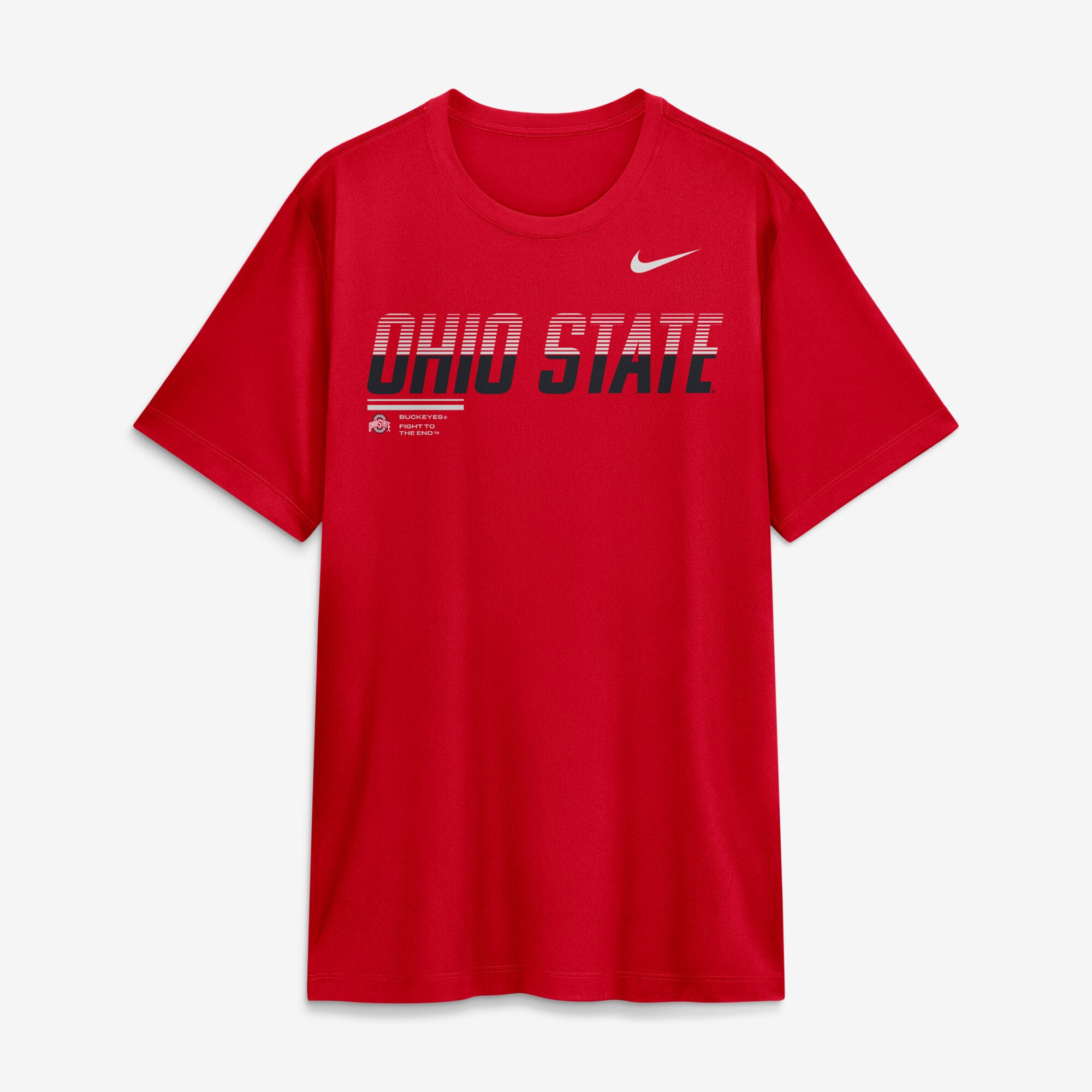 T-shirt Nike Scarlet Ohio State Buckeyes Sideline Legend Dri-FIT pour homme