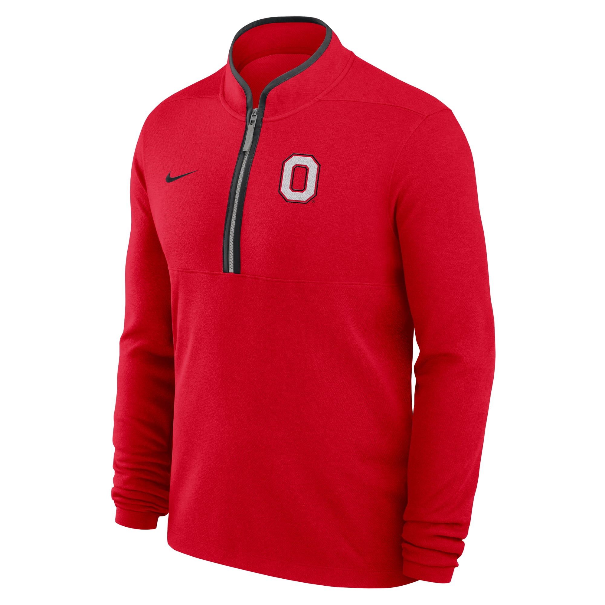 Men's Nike  Scarlet Ohio State Buckeyes Victory Dri-FIT Half-Zip Pullover