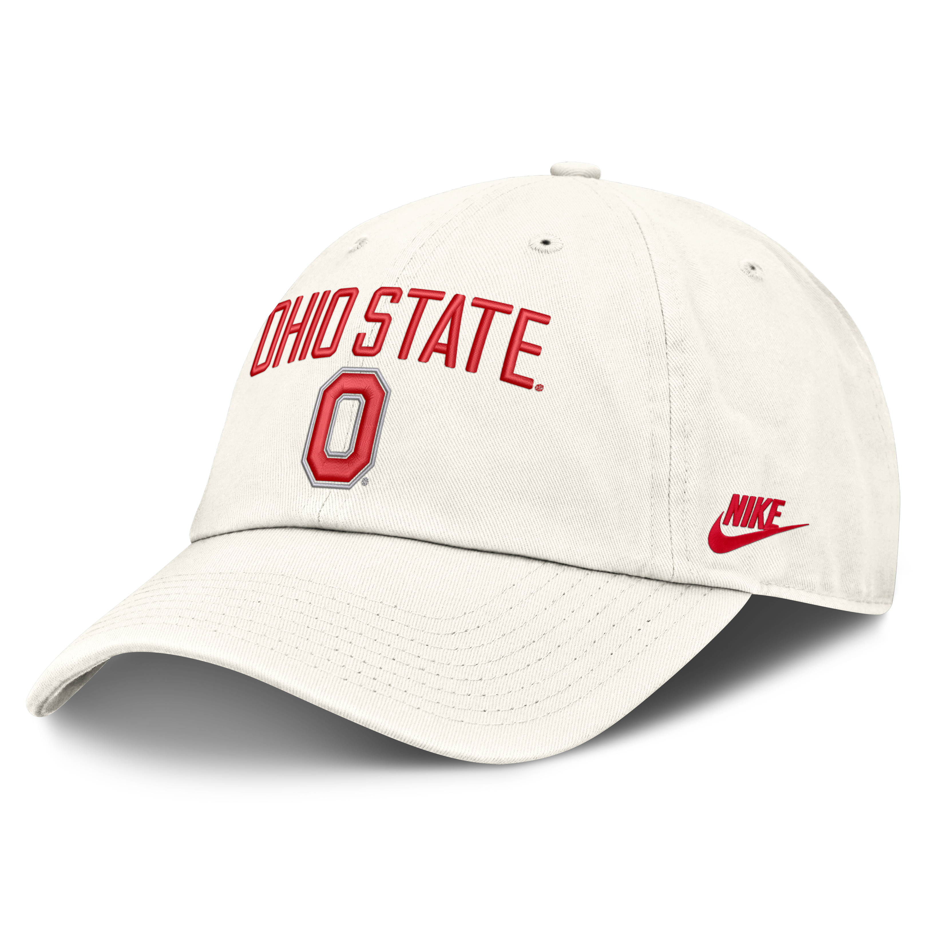 Casquette ajustable Nike blanche Ohio State Buckeyes Legacy Letter & Location Club pour homme