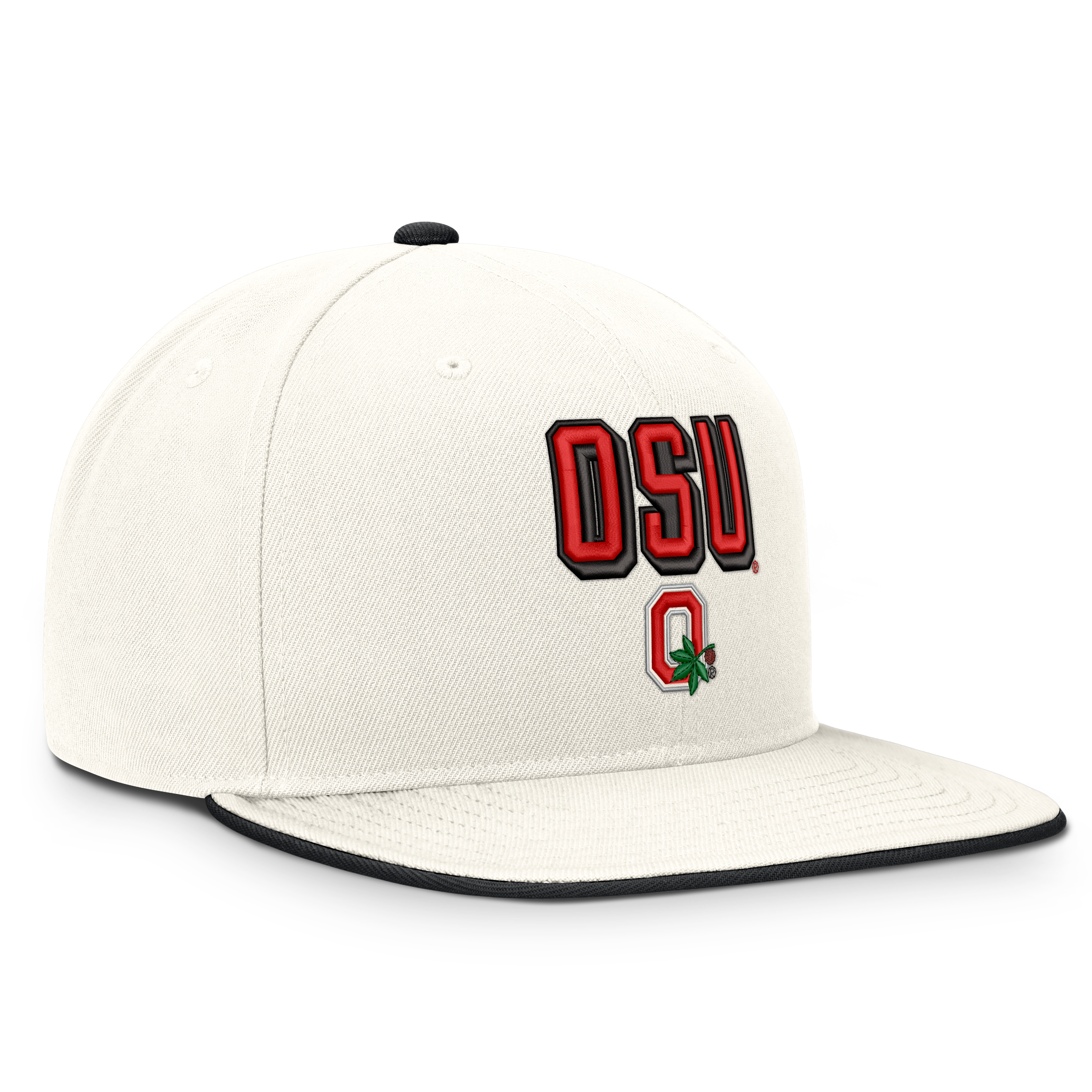 Casquette snapback Nike Pro blanche pour homme, Ohio State Buckeyes Legacy Letter & Mascot