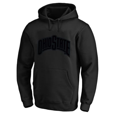  Ohio State Buckeyes Profile Tonal Hoodie - Black