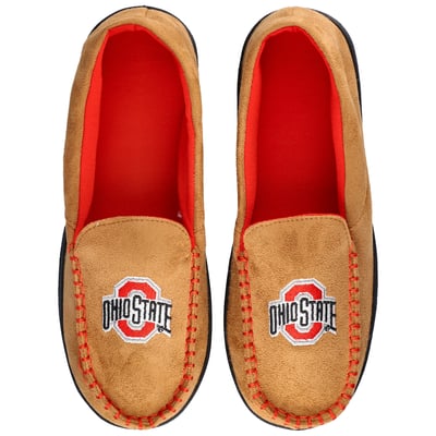 Ohio State Buckeyes ZooZatz Moccasin Slippers