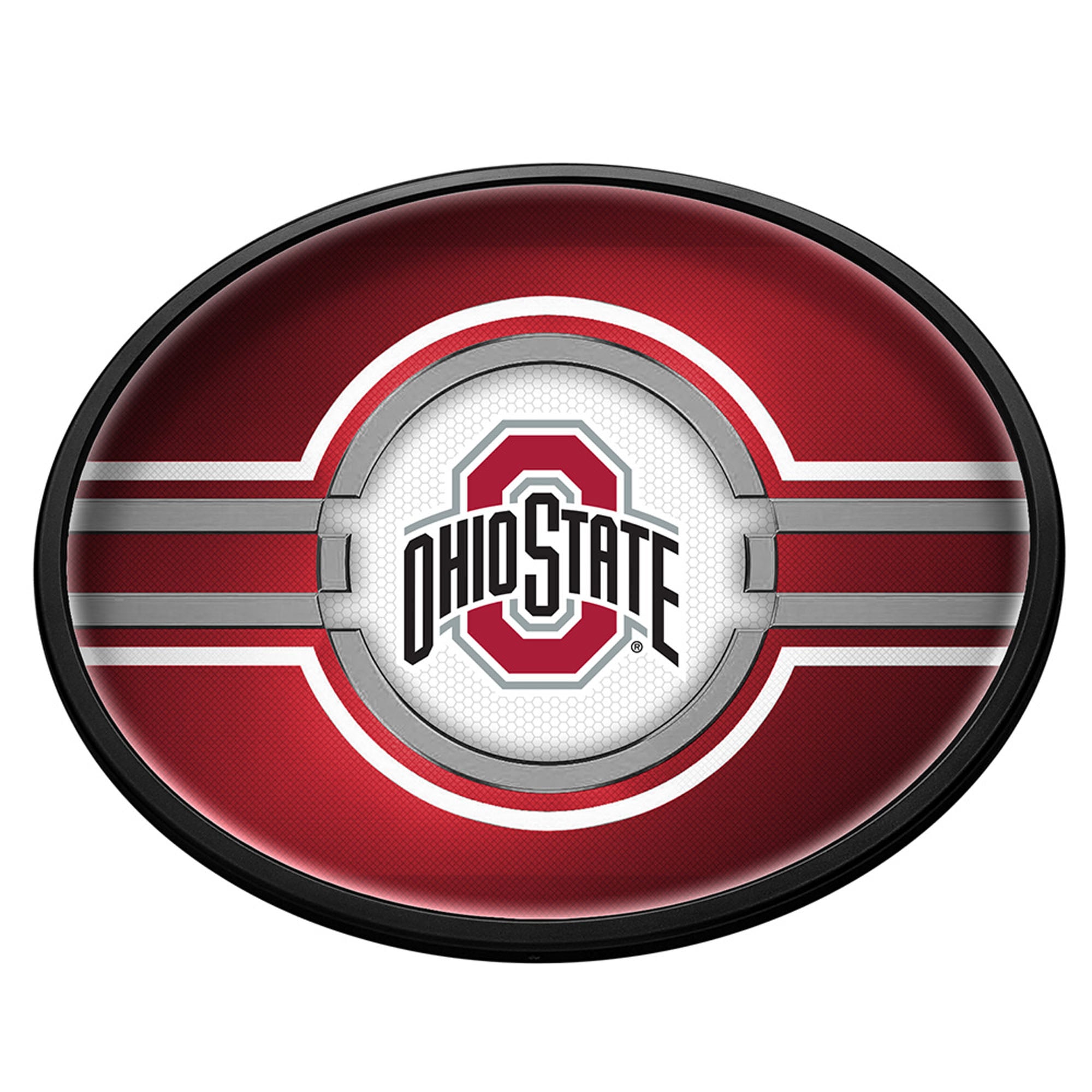 Ohio State Buckeyes 18'' x 14'' Slimline Illuminated Team Wall Sign