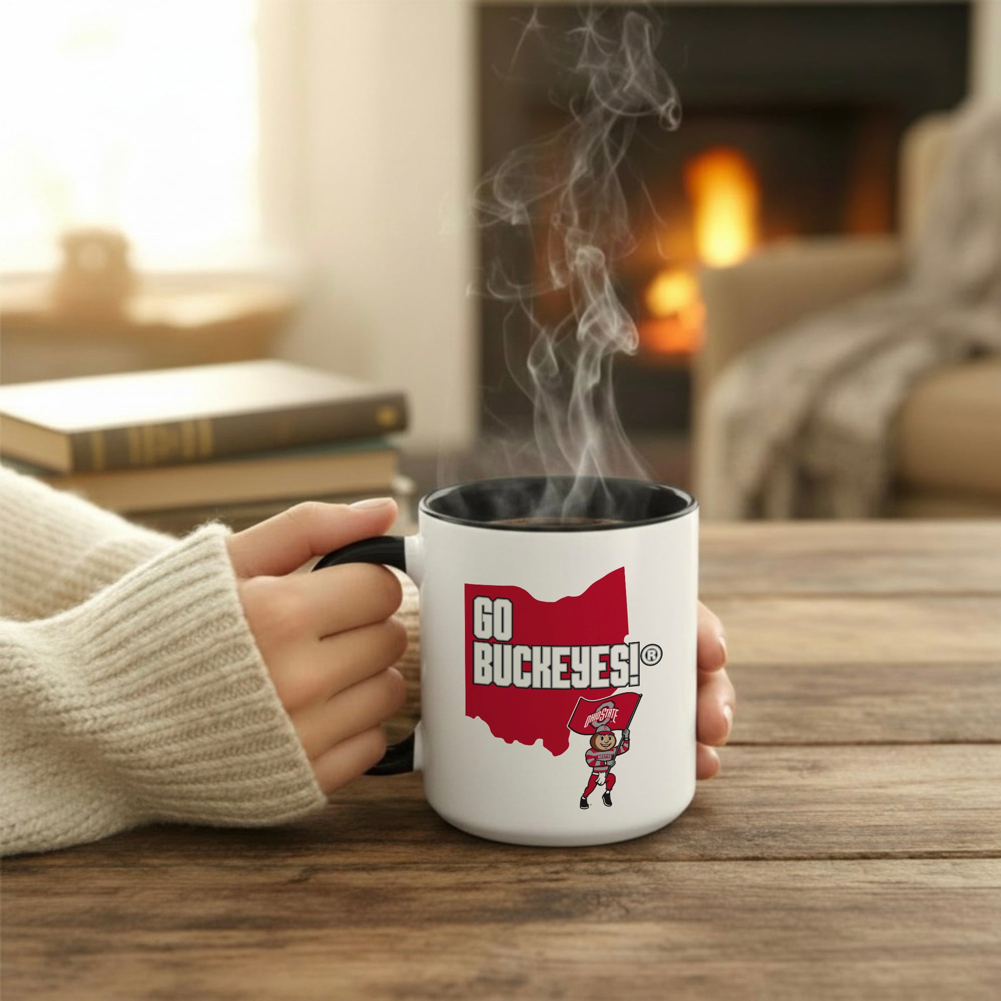 Lot de 2 tasses Ohio State Buckeyes de 59 cl « Mon État »