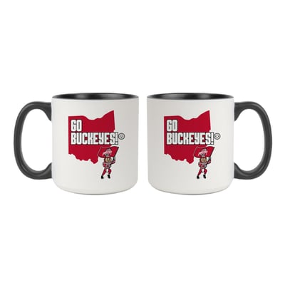 Ohio State Buckeyes 20oz. My State 2-Pack Mug Set