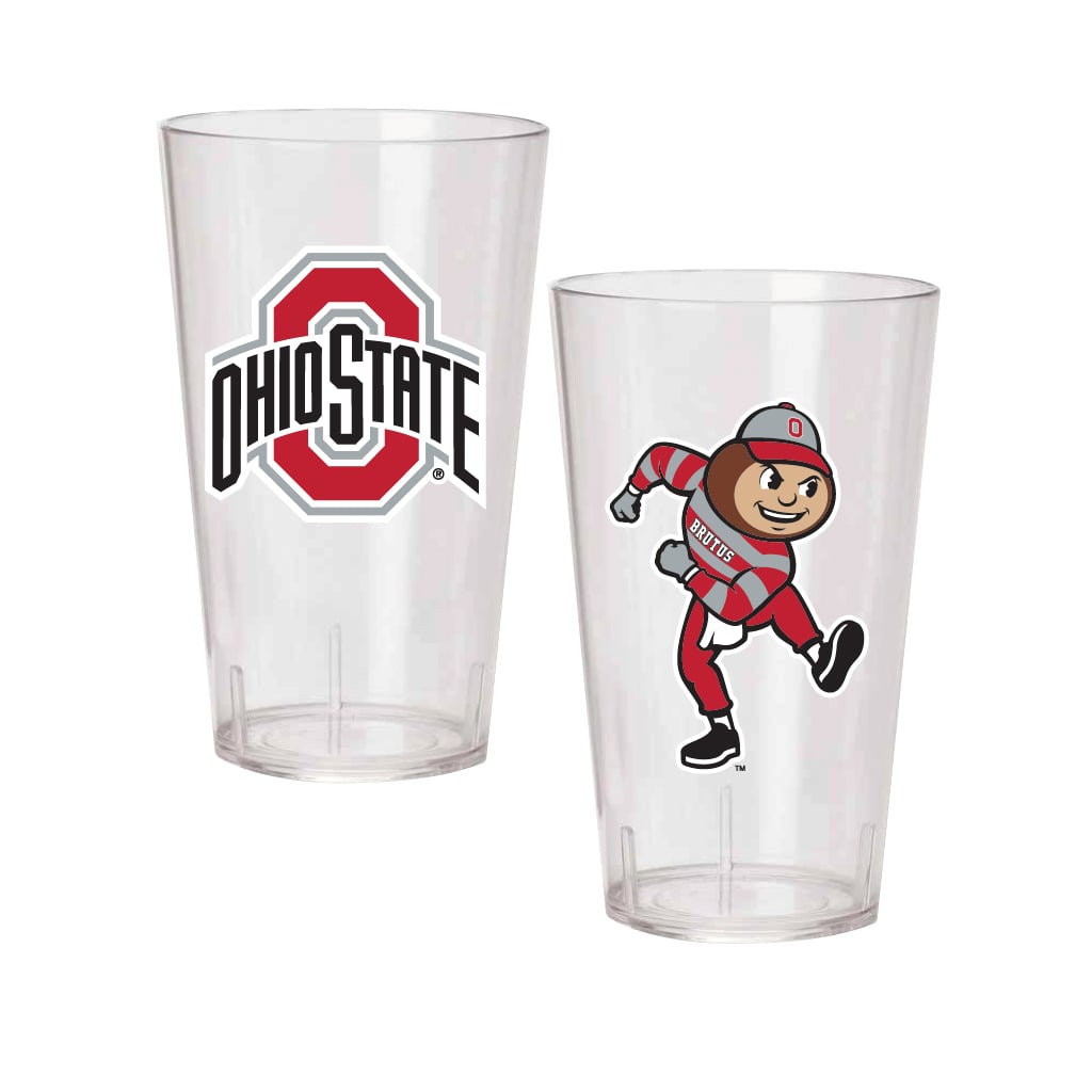 Ohio State Buckeyes 24oz. Two-Pack Tritan Tumbler Set