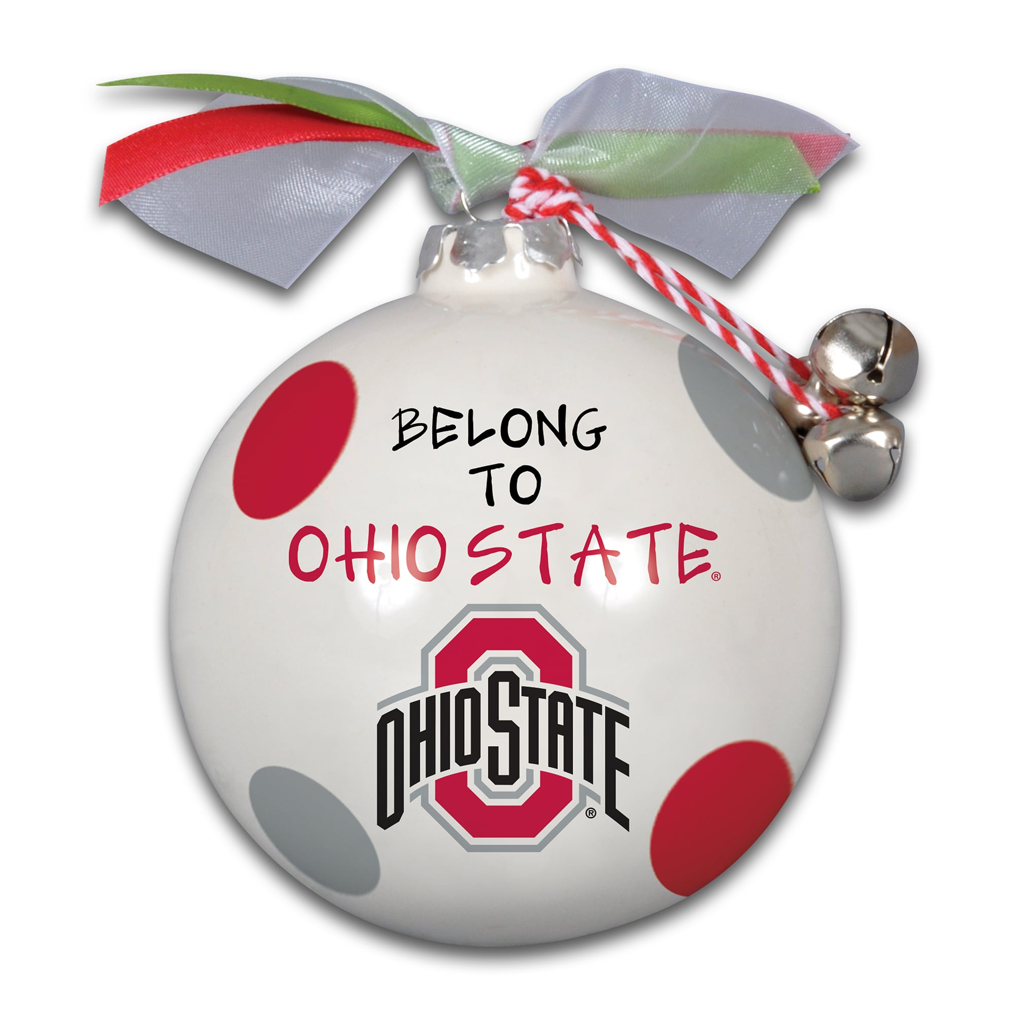 Ornement Maison et Cœurs des Ohio State Buckeyes