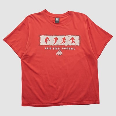 Ohio State Buckeyes Starter 2000s T-shirt - Red - 2XL by Fanatics Real Vintage