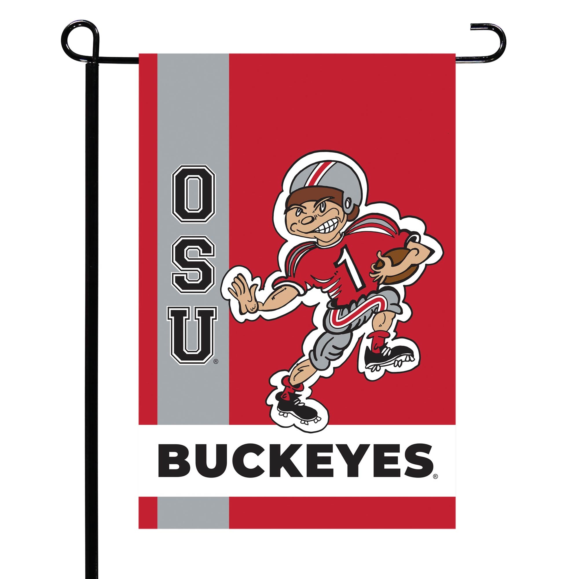 Drapeau de jardin de l'équipe Ohio State Buckeyes