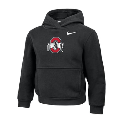 Ohio State Buckeyes Nike Preschool Core Hoodie - Black