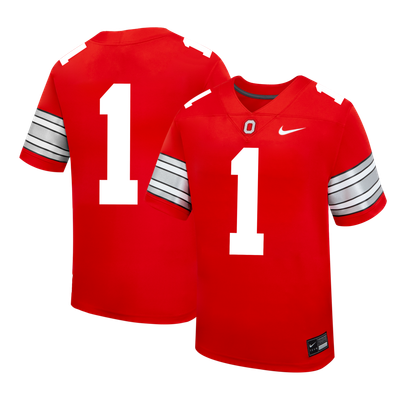  Ohio State Buckeyes Nike Preschool  Replica Football Jersey - Scarlet