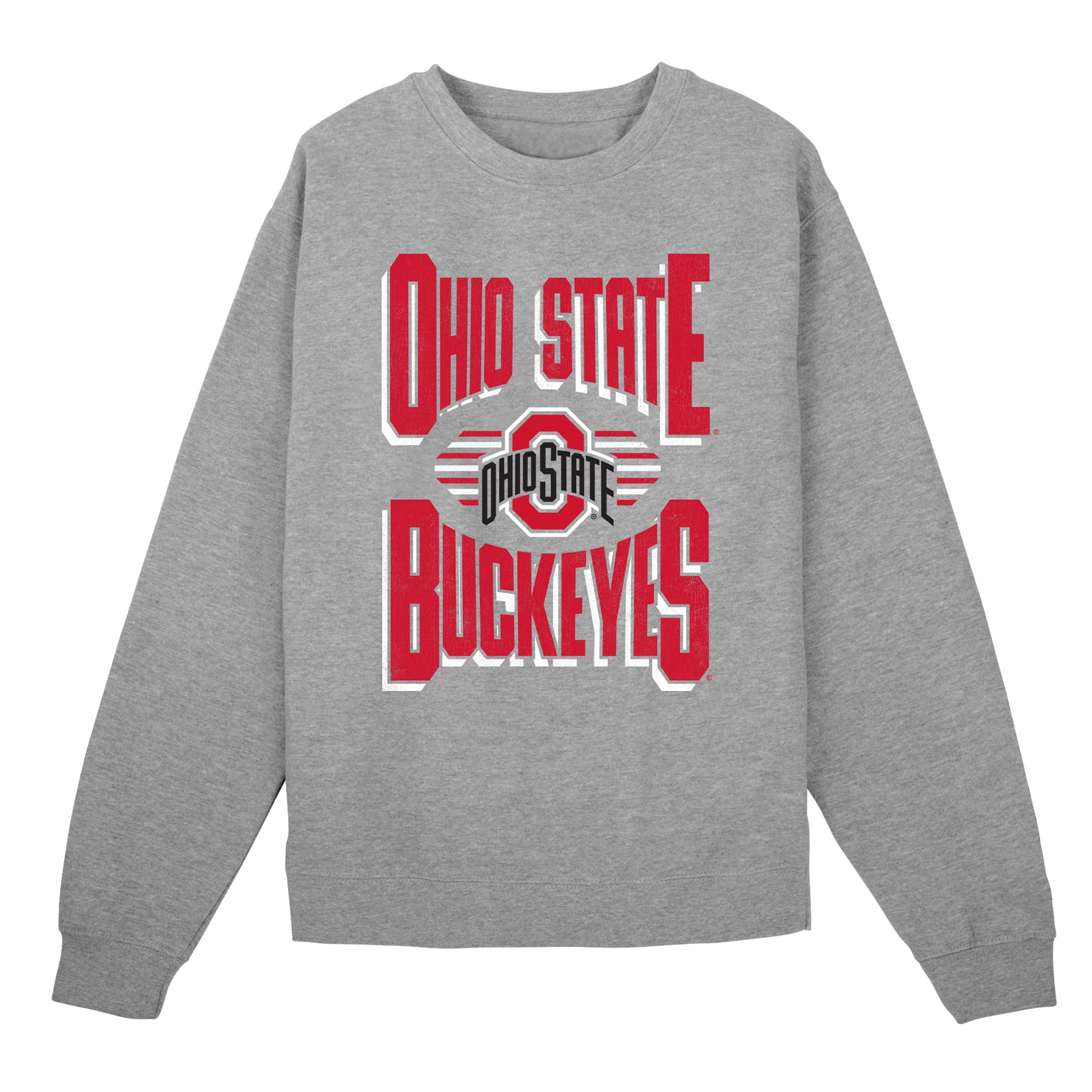 Sweat-shirt gris Outerstuff pour enfants d'âge préscolaire, motif Jet Stream des Ohio State Buckeyes
