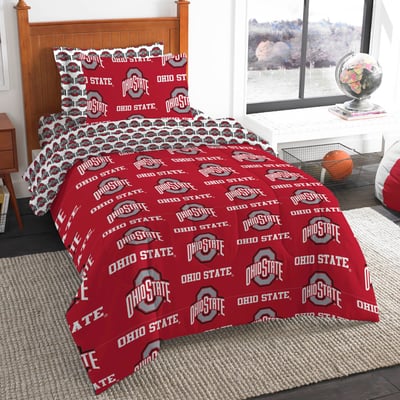 Ohio State Buckeyes The Northwest Group Five-Piece Twin Bed in a Bag Set