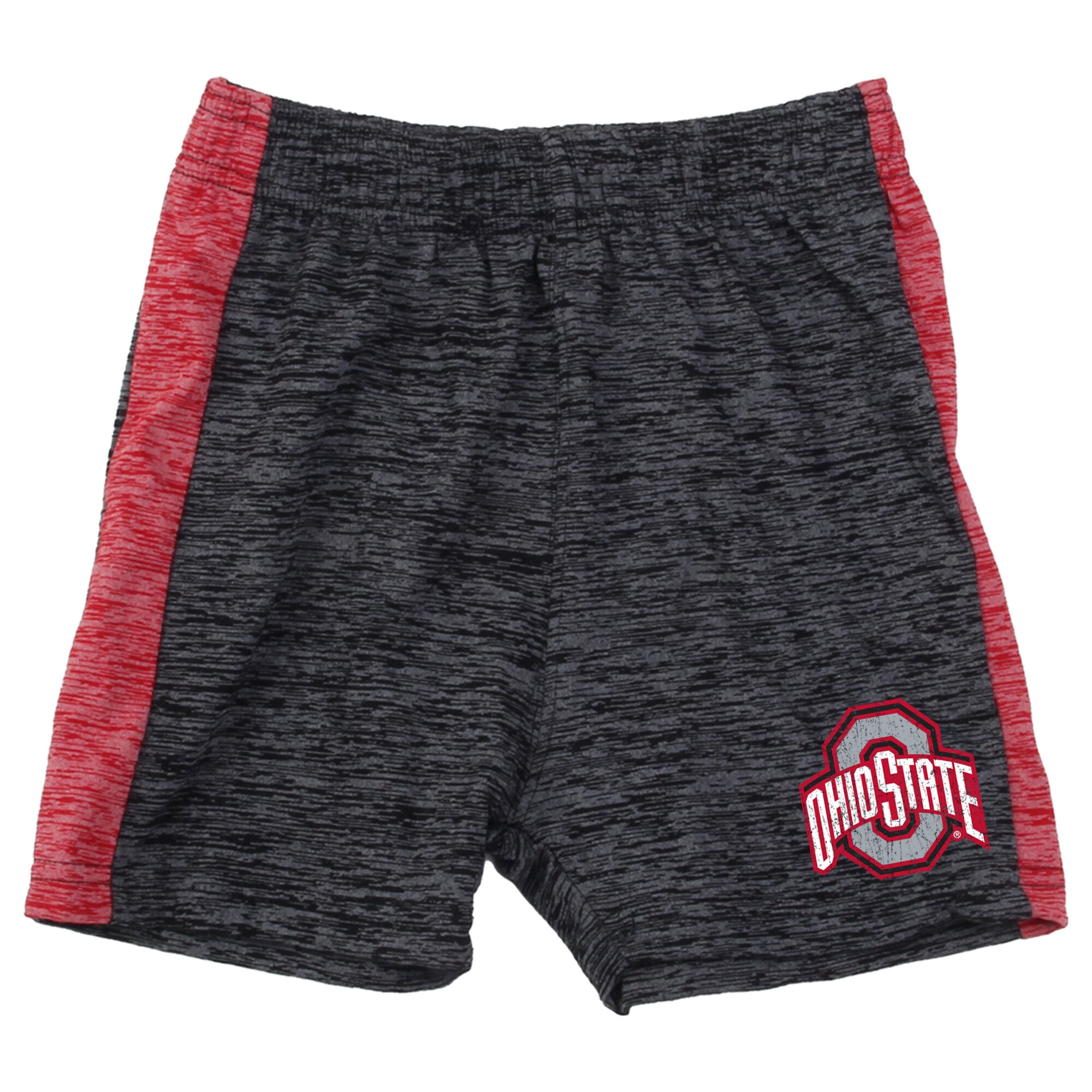 Ensemble t-shirt et short en laine nuageuse Wes & Willy Scarlet Ohio State Buckeyes pour tout-petits