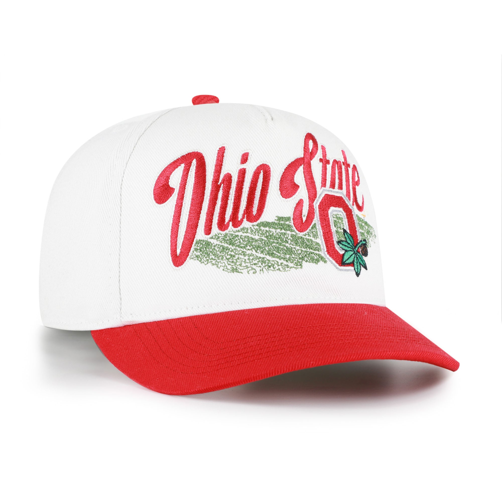 Unisex '47 Natural Ohio State Buckeyes Saturday Capsule Enfield Hitch Adjustable Hat