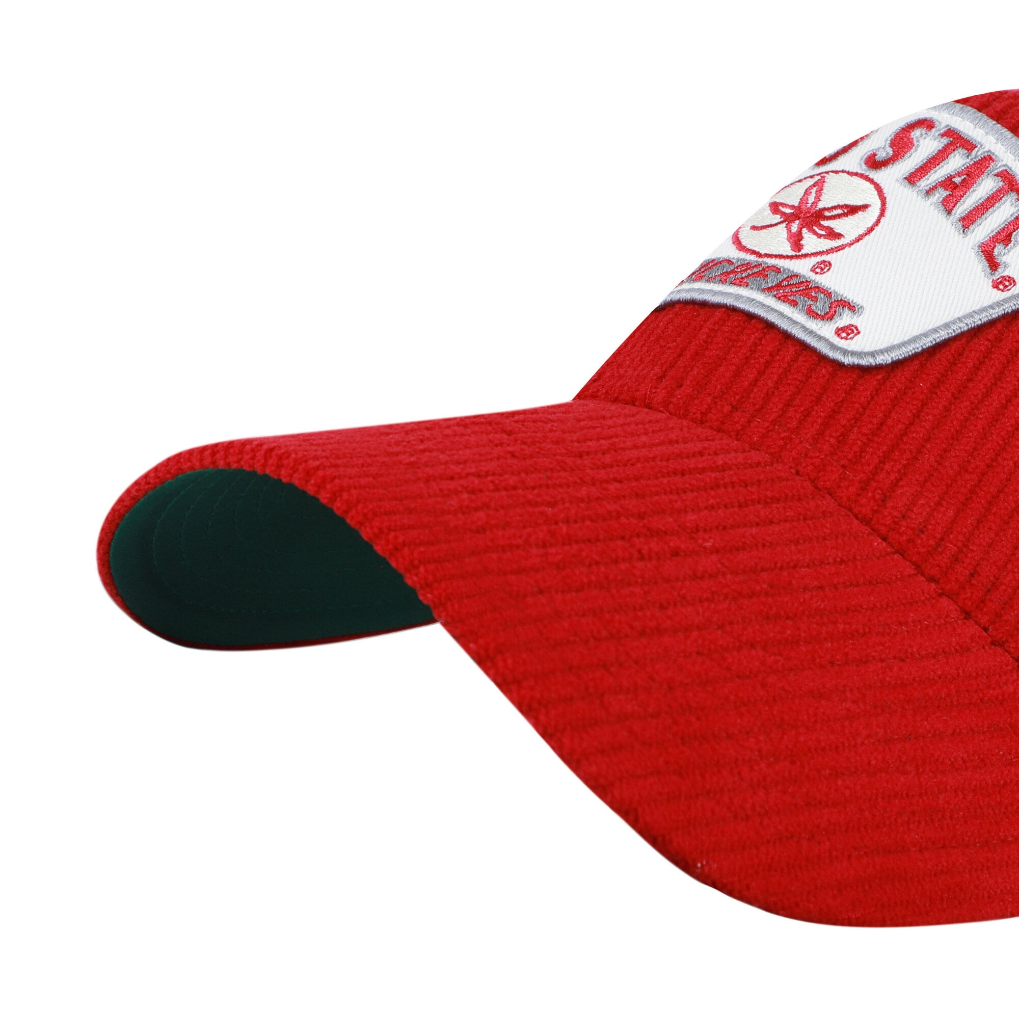 Casquette unisexe ajustable '47 Scarlet Ohio State Buckeyes Accordia en velours côtelé MVP