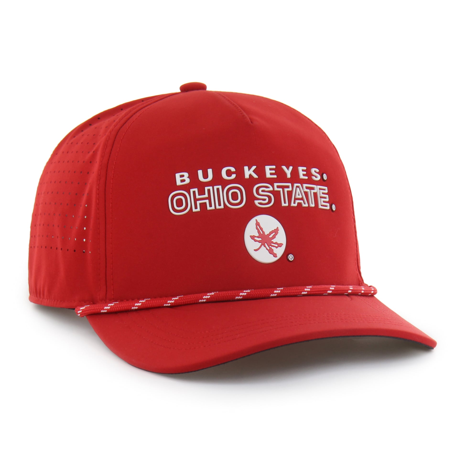 Unisex '47 Scarlet Ohio State Buckeyes brrr° Rope Hitch Adjustable Hat