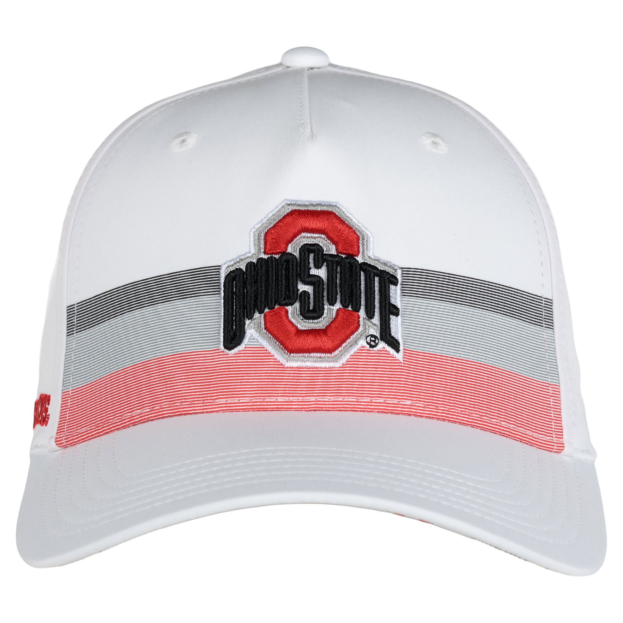Unisex Ahead White Ohio State Buckeyes The Sideline Adjustable Hat
