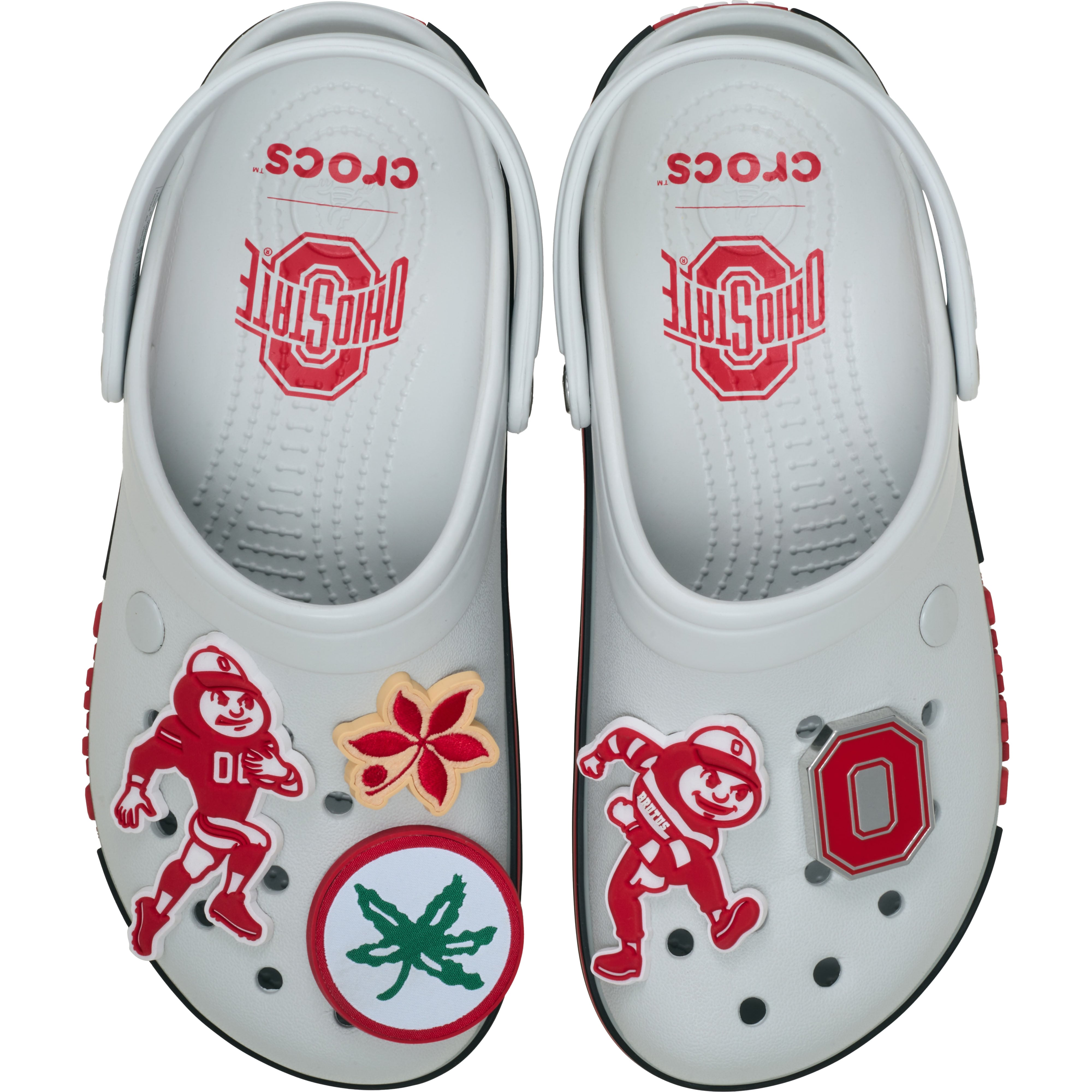 Unisex Crocs Gray Ohio State Buckeyes Classic Clog