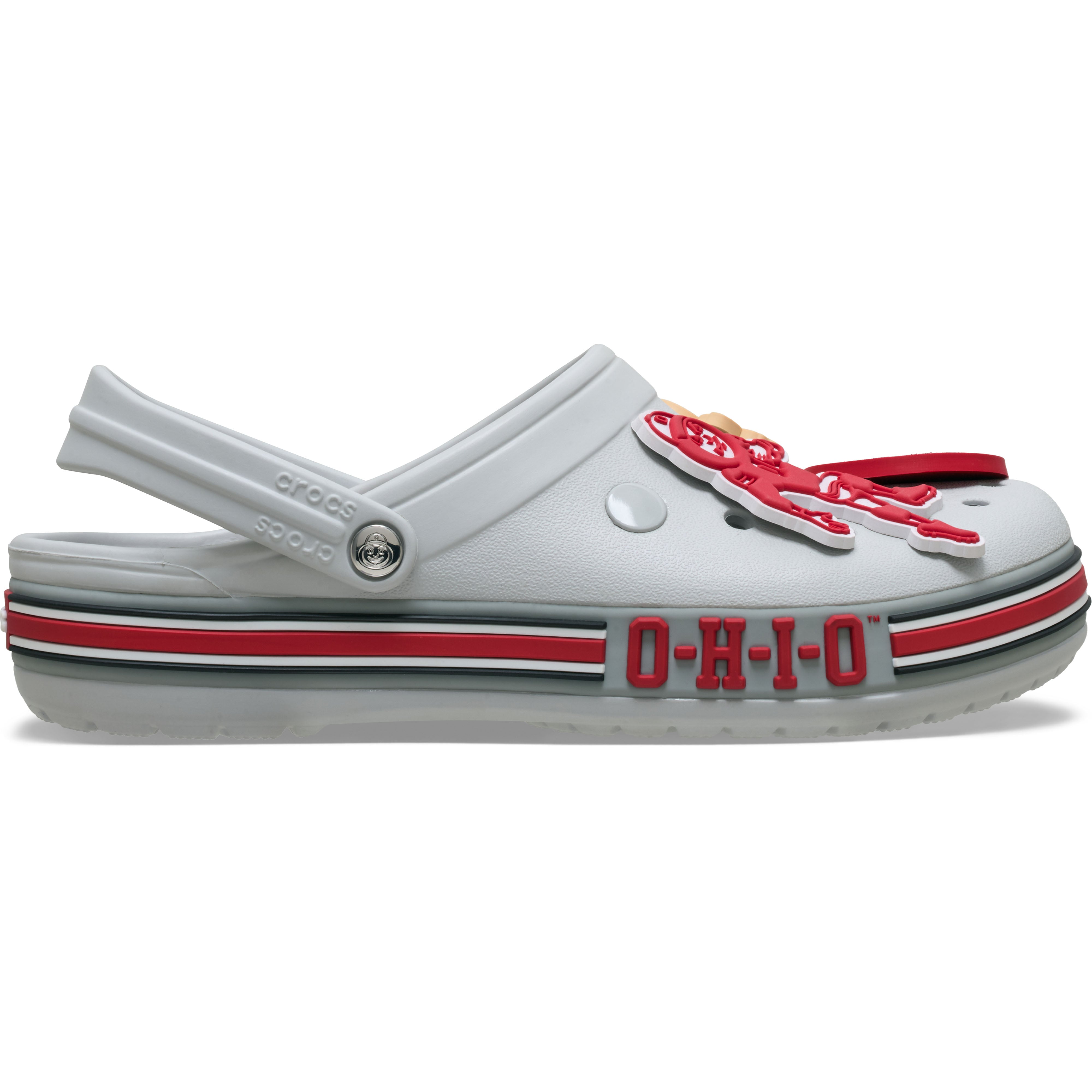 Unisex Crocs Gray Ohio State Buckeyes Classic Clog