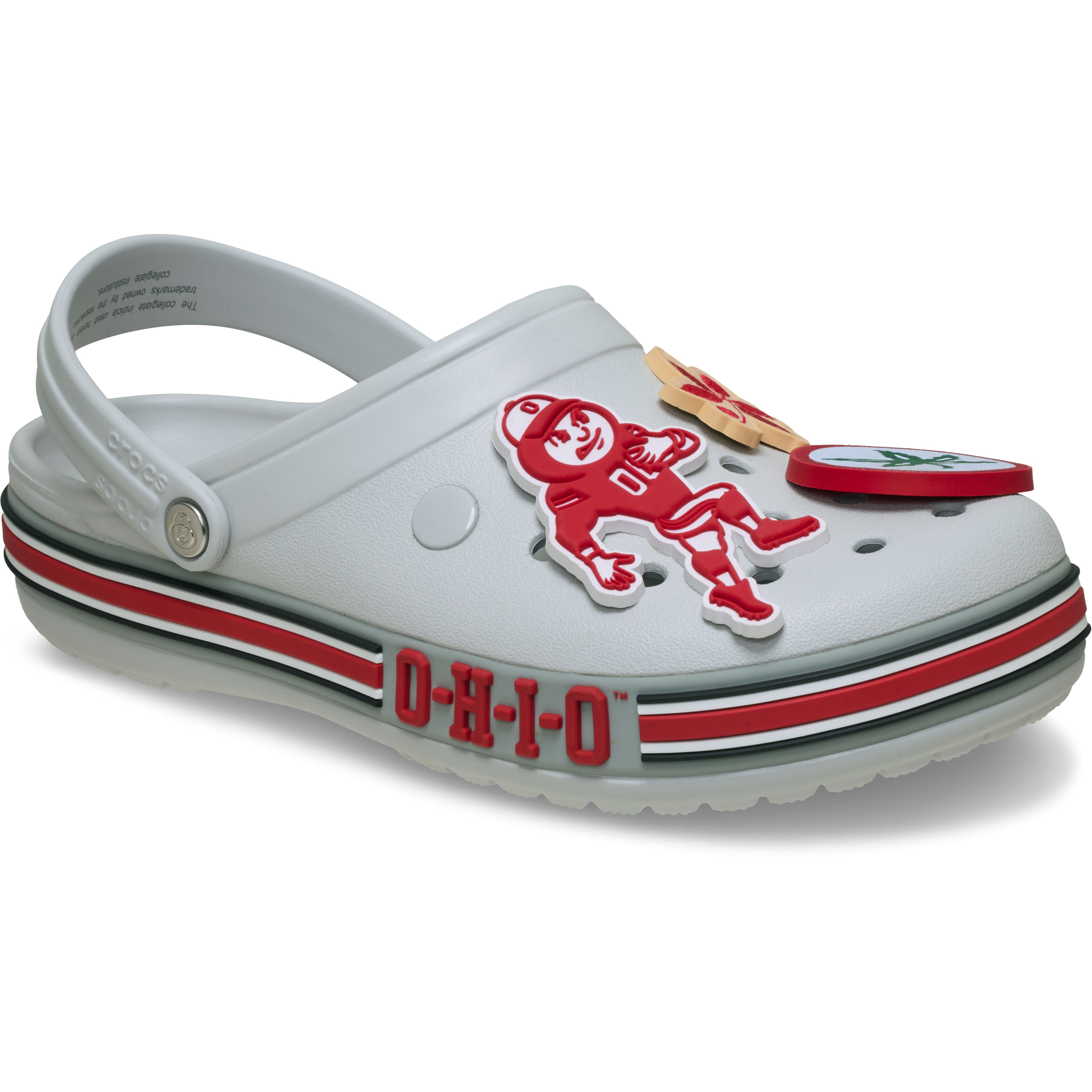 Unisex Crocs Gray Ohio State Buckeyes Classic Clog