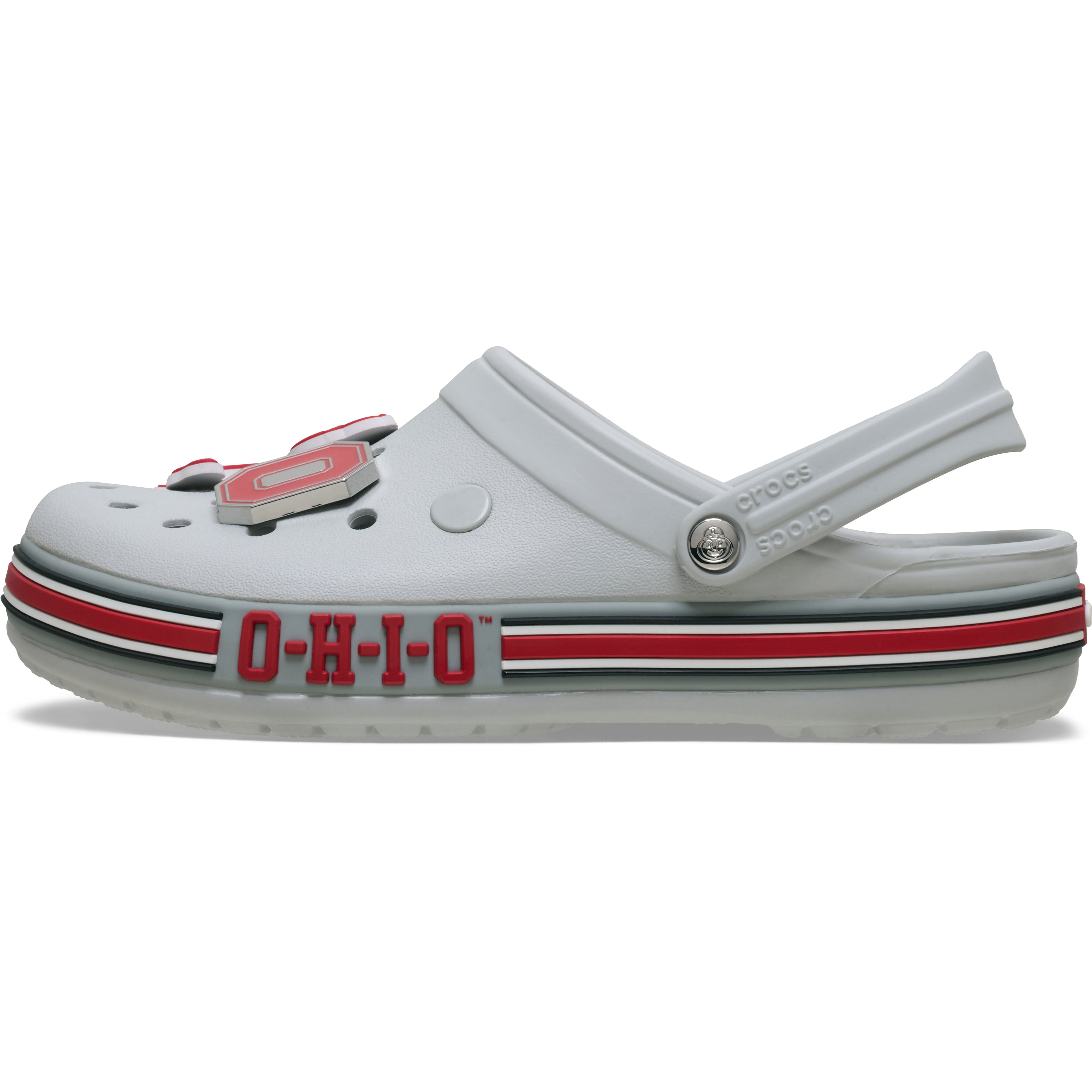 Unisex Crocs Gray Ohio State Buckeyes Classic Clog