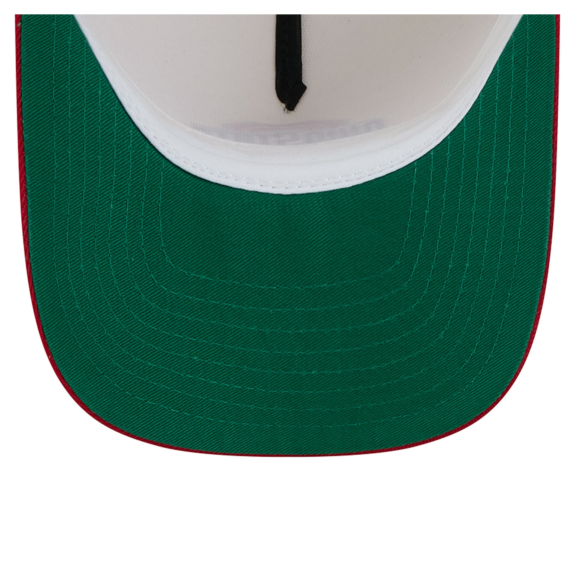 Unisex New Era White/Scarlet Ohio State Buckeyes A-Frame 9FIFTY Snapback Hat