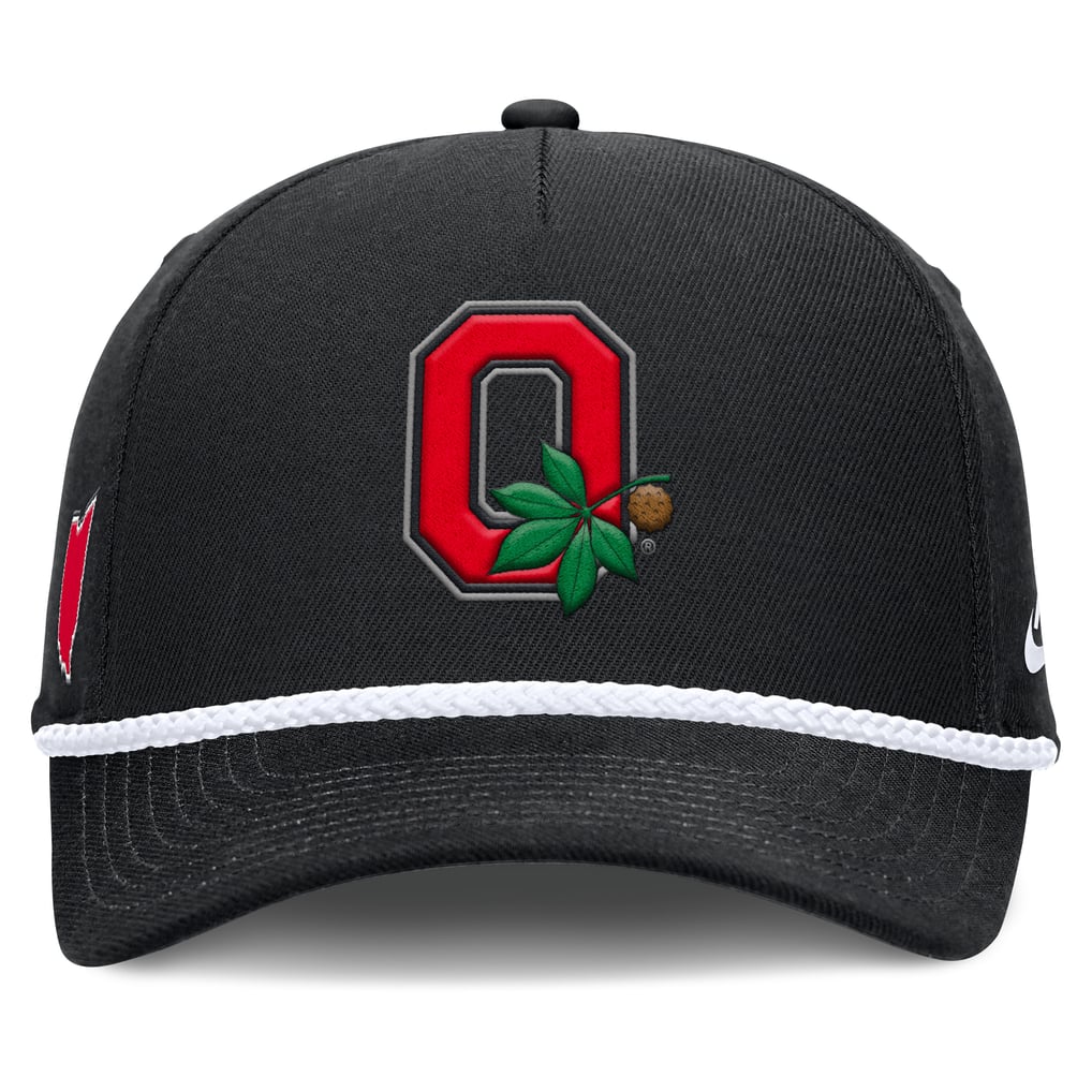Unisex Nike Black Ohio State Buckeyes 2026 Basketball Refresh 5-Panel ...
