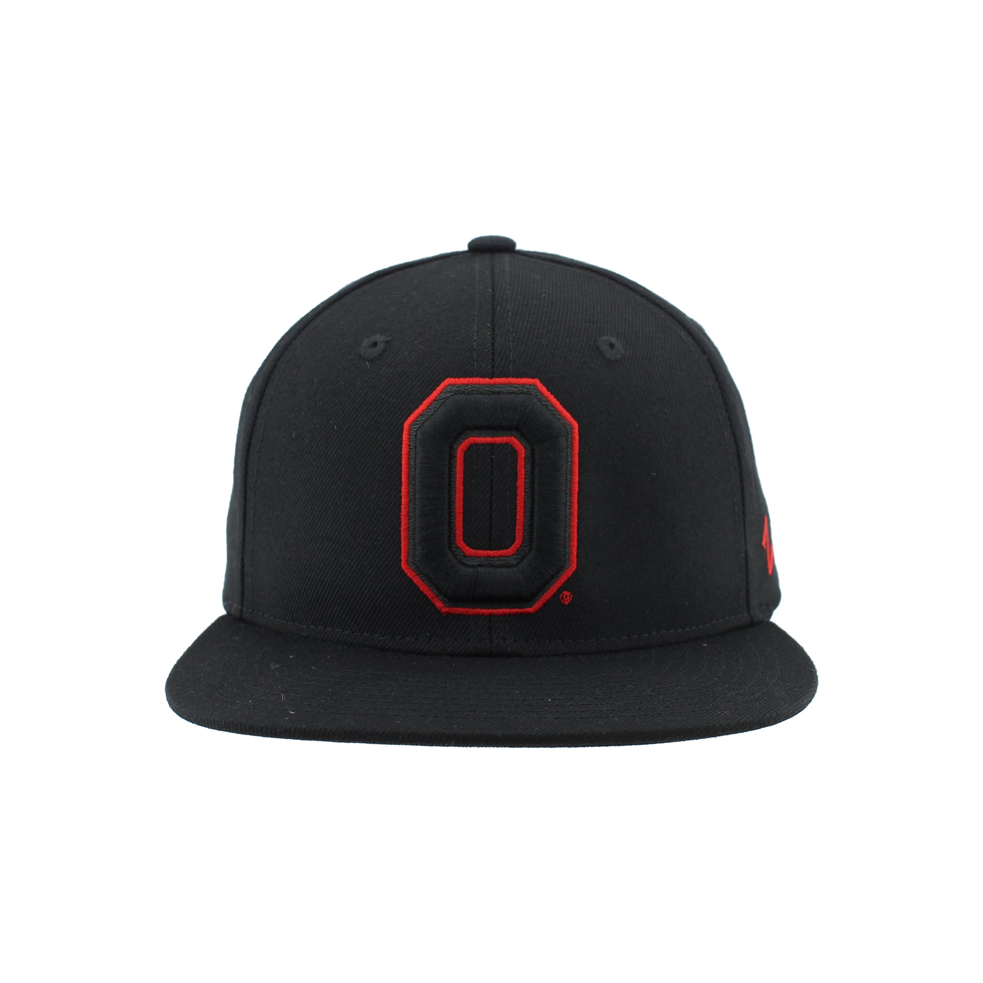 Casquette unisexe Zephyr Black Ohio State Buckeyes Slice 3D Z11 Snapback