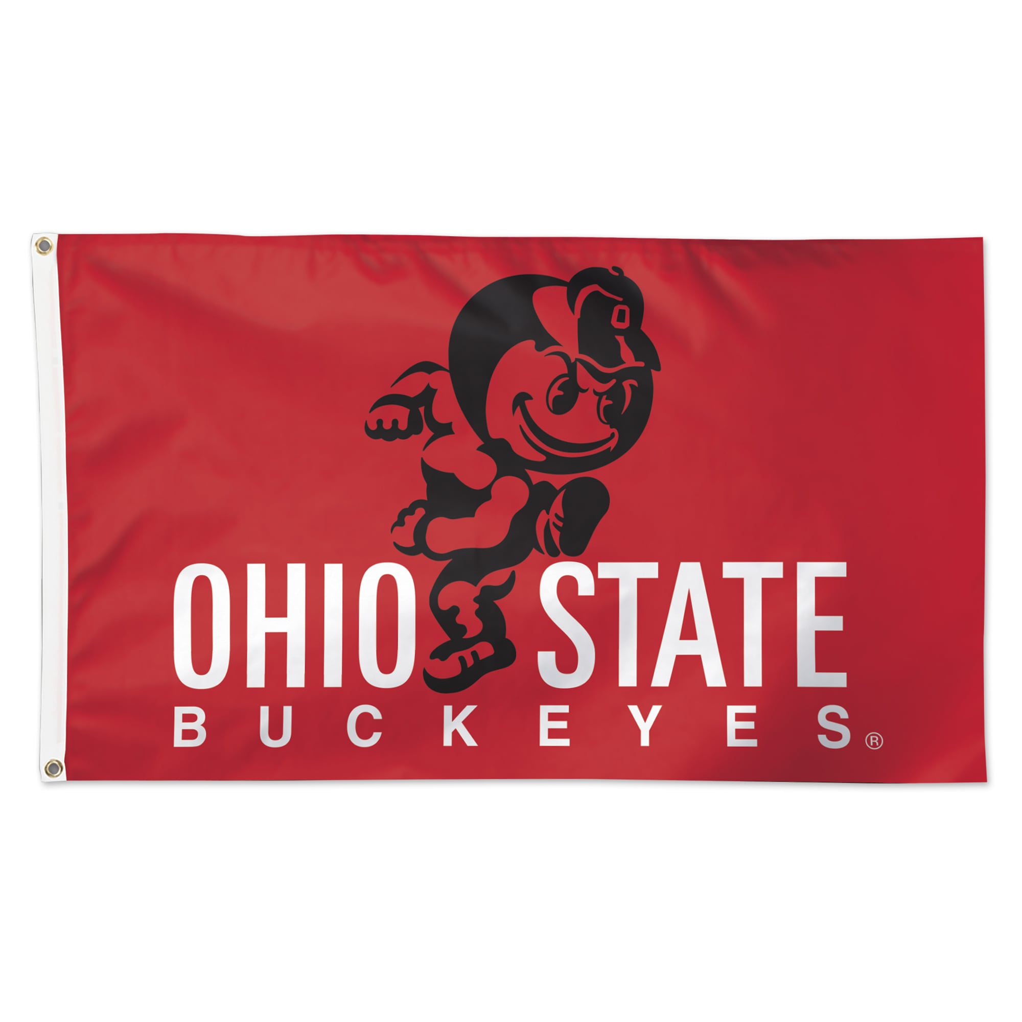 WinCraft Ohio State Buckeyes 3' x 5' Single-Sided Deluxe Retro Flag