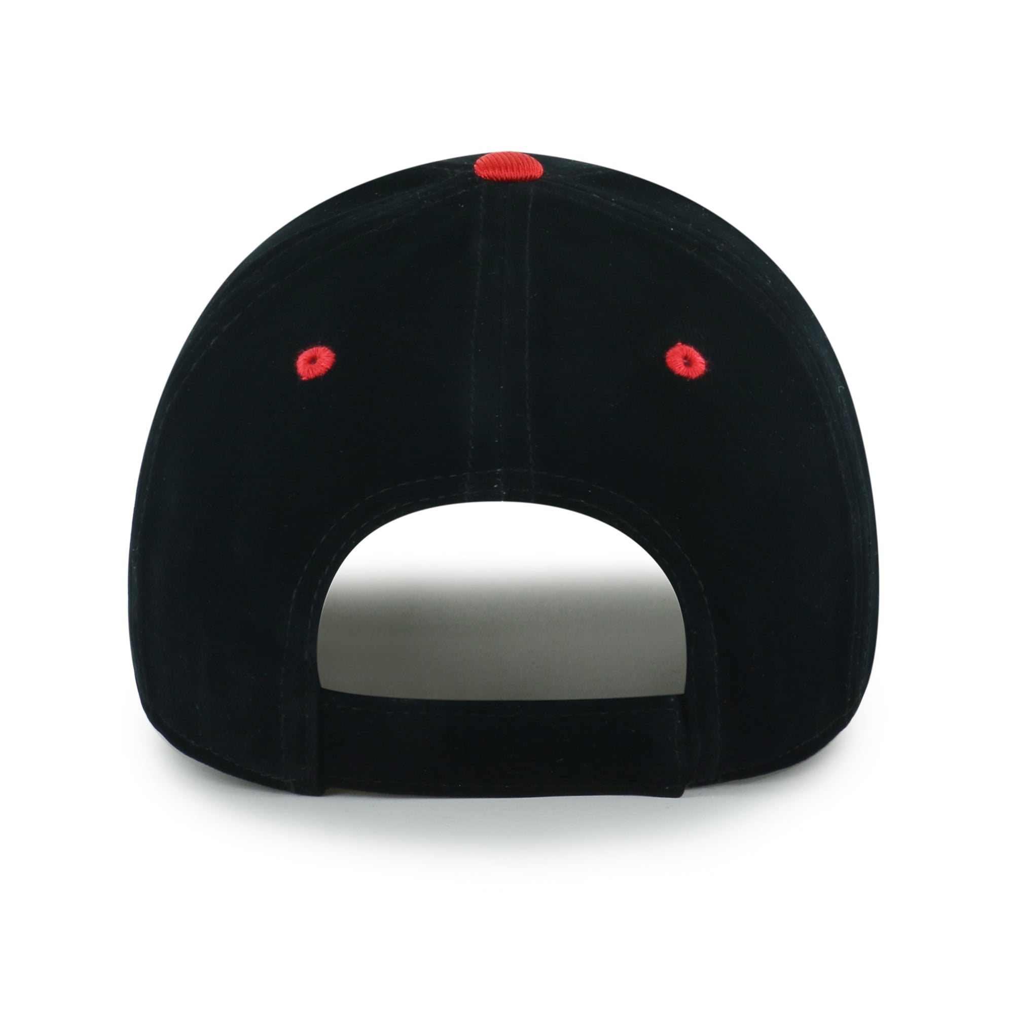 Casquette ajustable pour femme « 47 » en velours denim noir Ohio State Buckeyes avec inscription MVP