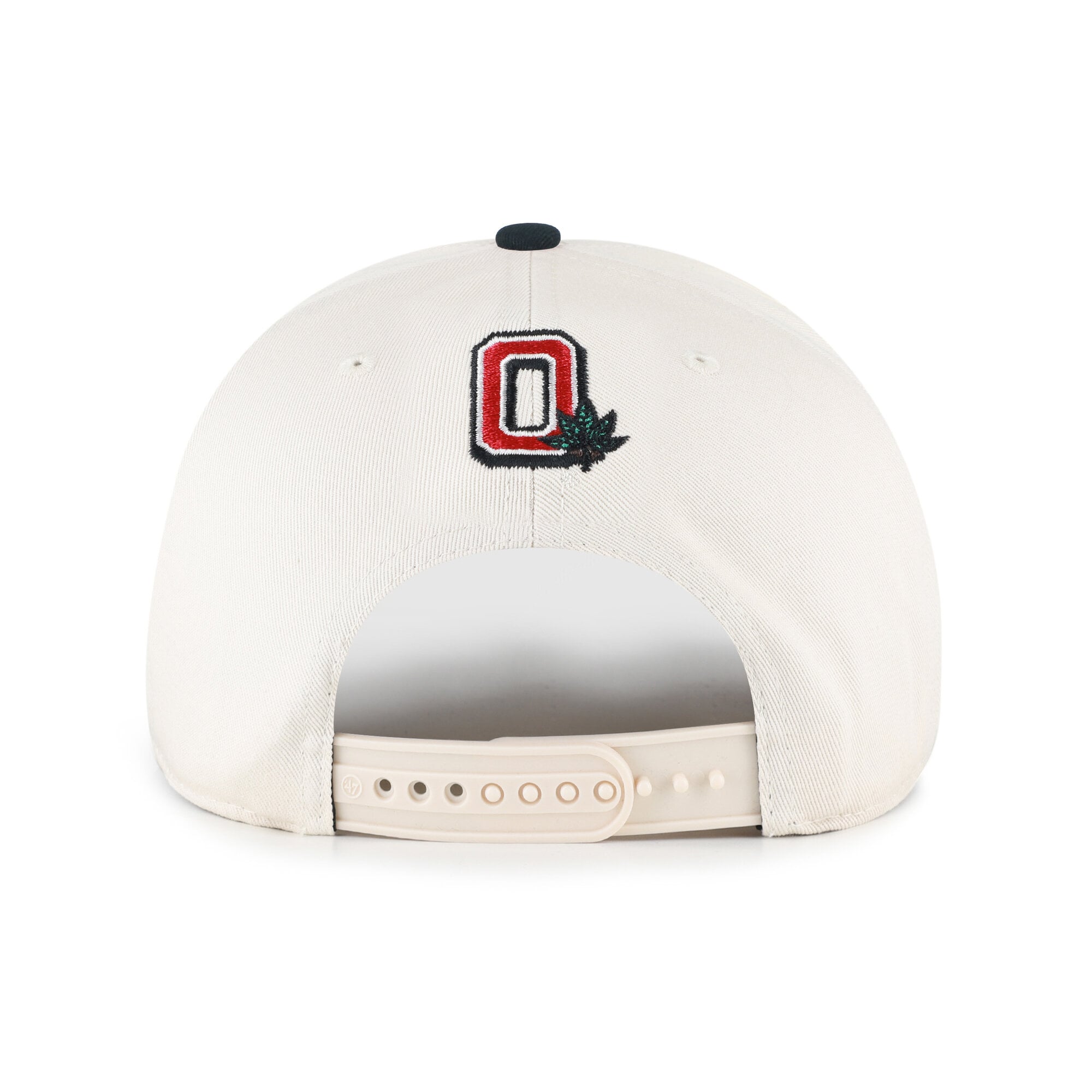 Casquette ajustable pour femme « 47 » crème/noir Ohio State Buckeyes Rope Script Hitch