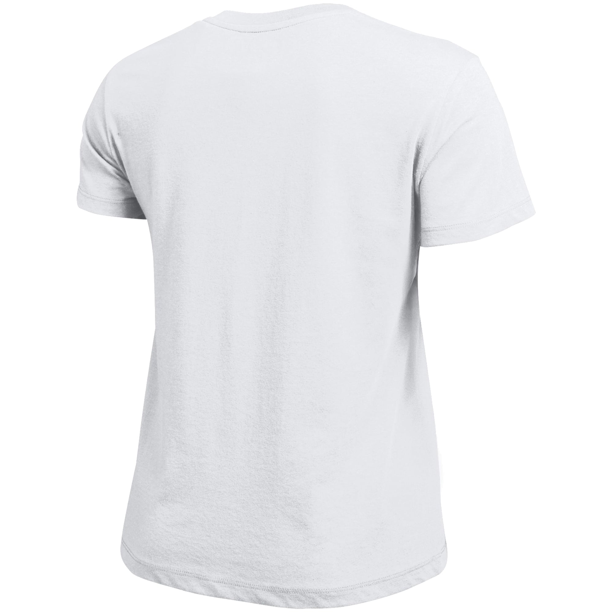 T-shirt blanc avec logo arqué des Ohio State Buckeyes, championne féminine