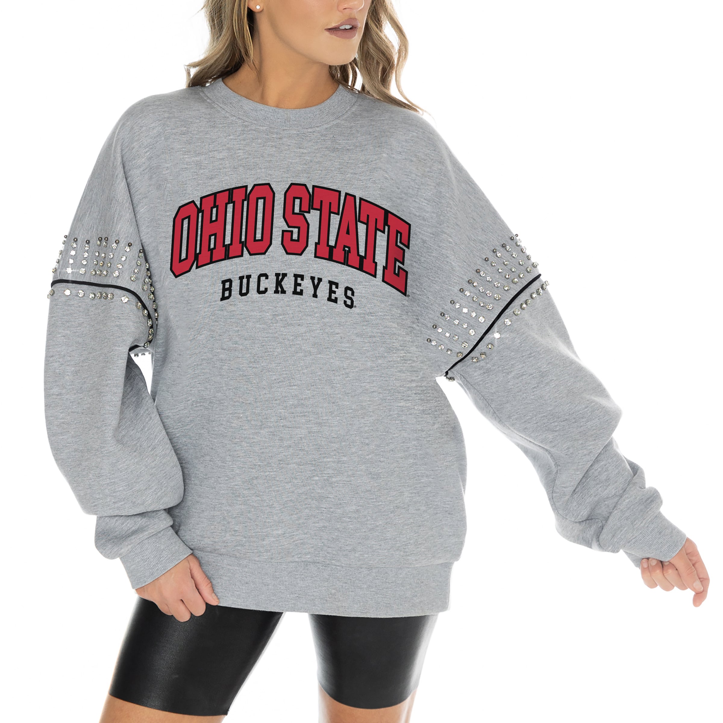 Women's Gameday Couture Heather Gray Ohio State Buckeyes Competitive