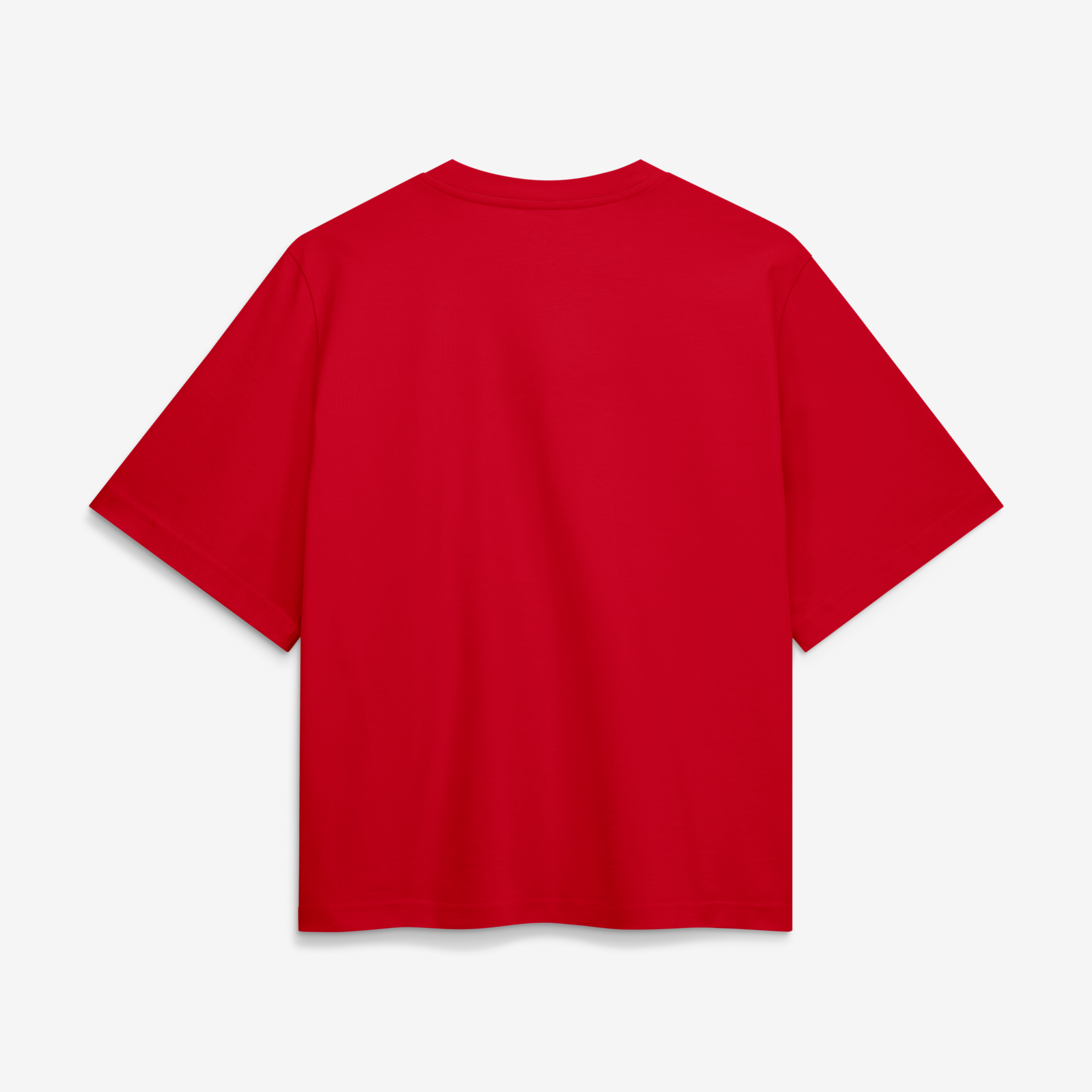 Women's Nike Scarlet Ohio State Buckeyes Arch Logo Boxy T-Shirt